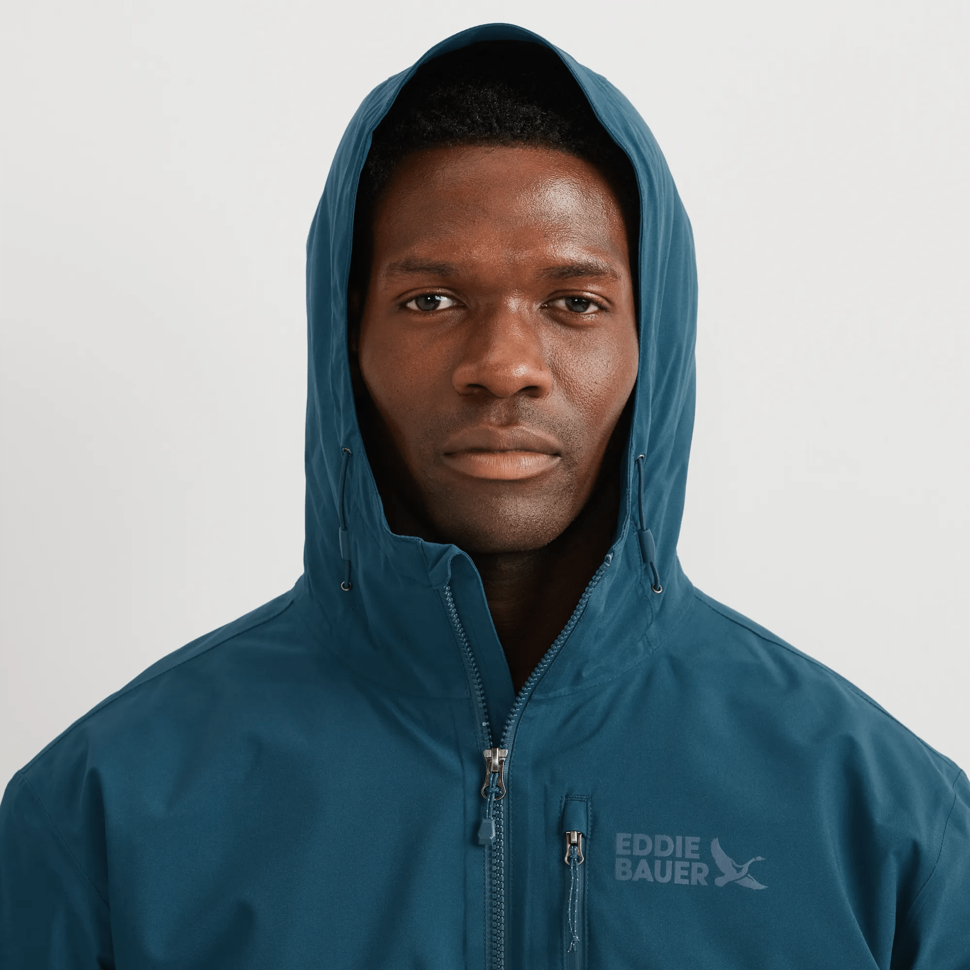 Men's Cloud Cap Insulated Waterproof Hooded Rain Jacket - Image 5