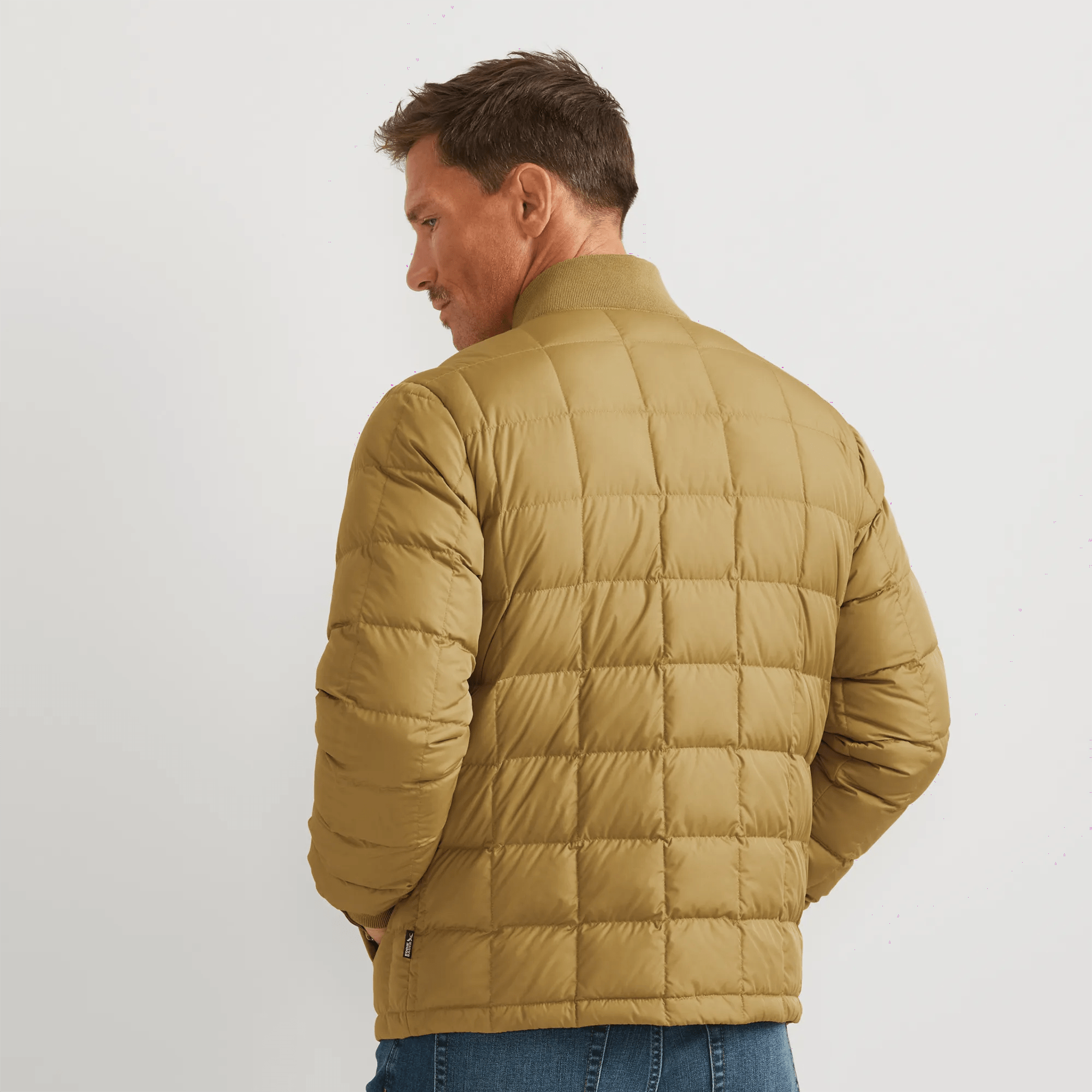 Men's Shaw Down Bomber Jacket - Image 2