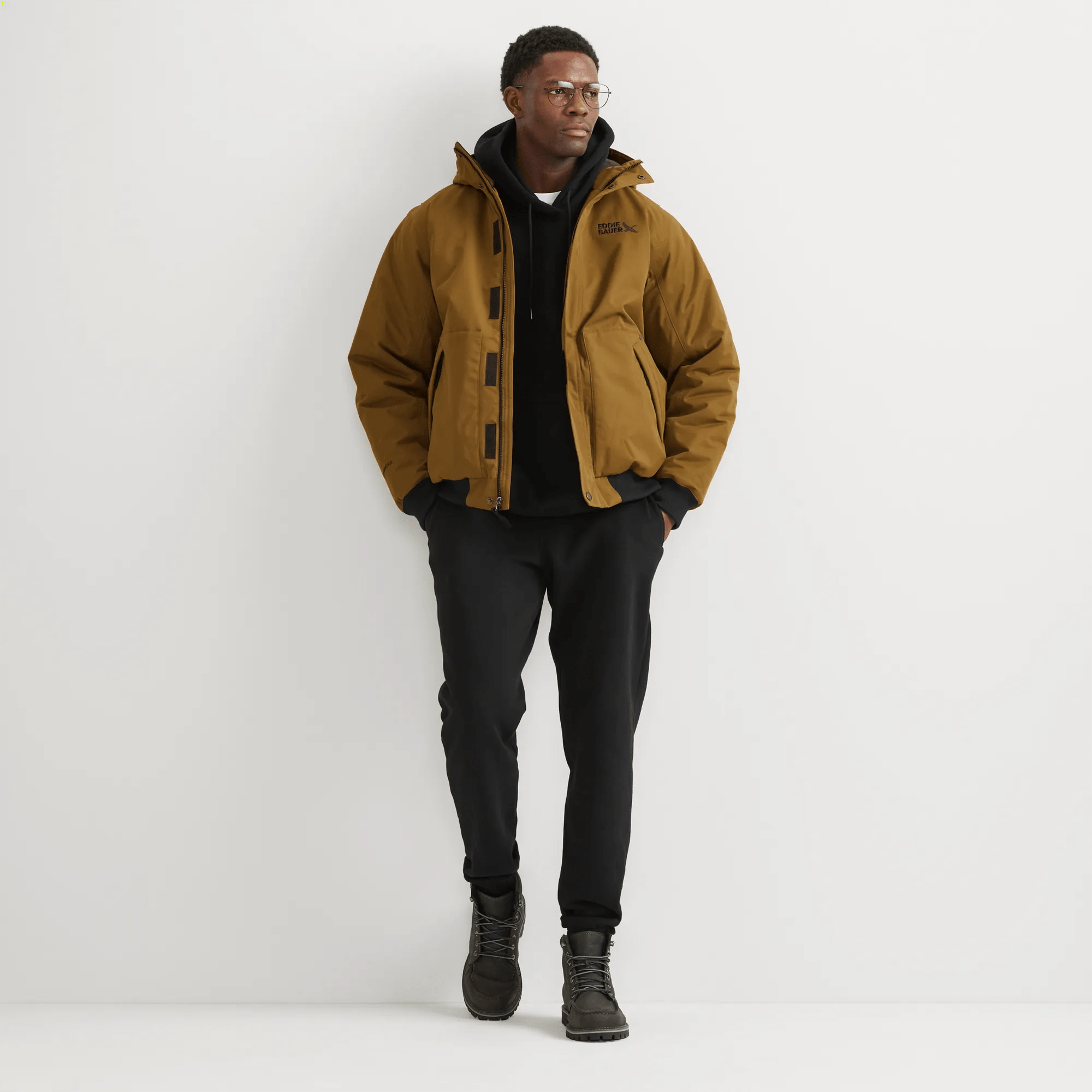 Men's Cabin Insulated Waterproof Hooded Utility Jacket - Image 5