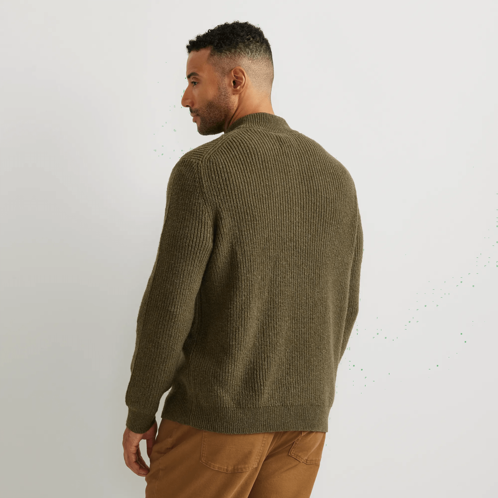 Men's Fletcher Bay 1/4-Zip Sweater - Image 2