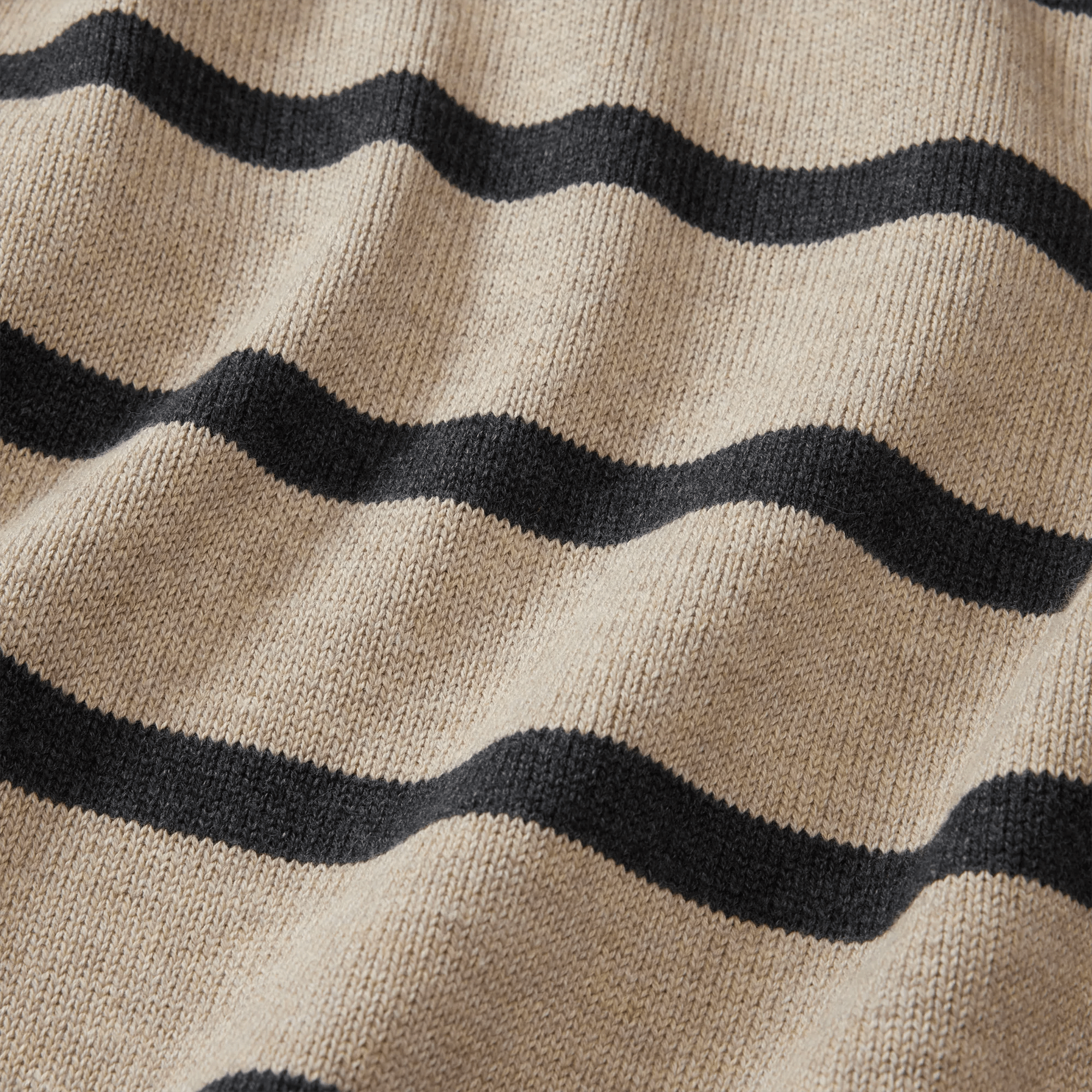 Men's Signature Roll Neck Sweater - Stripe - Image 4