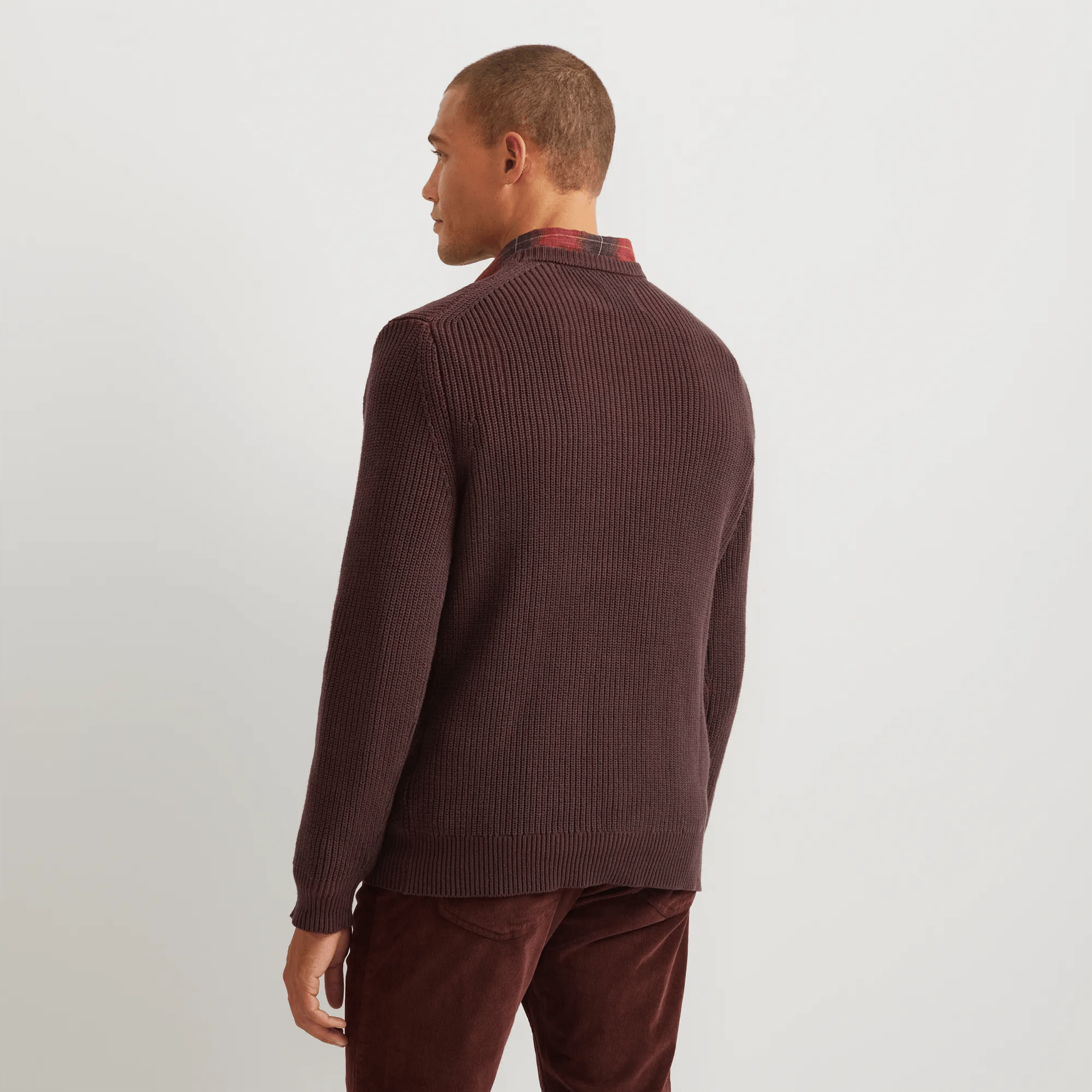 Men's Signature Crewneck Sweater - Solid - Image 2