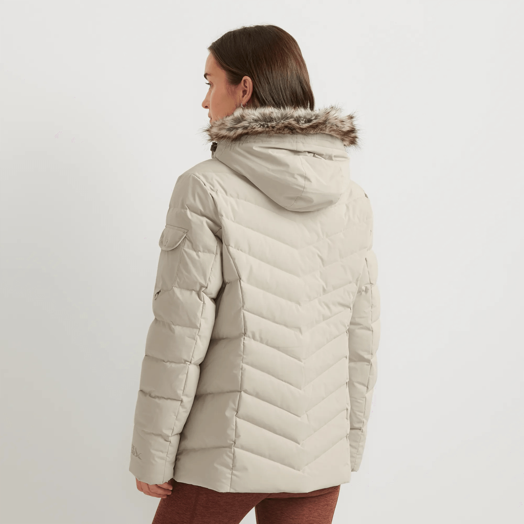 Women's Sun Valley Down Hooded Jacket - Image 2