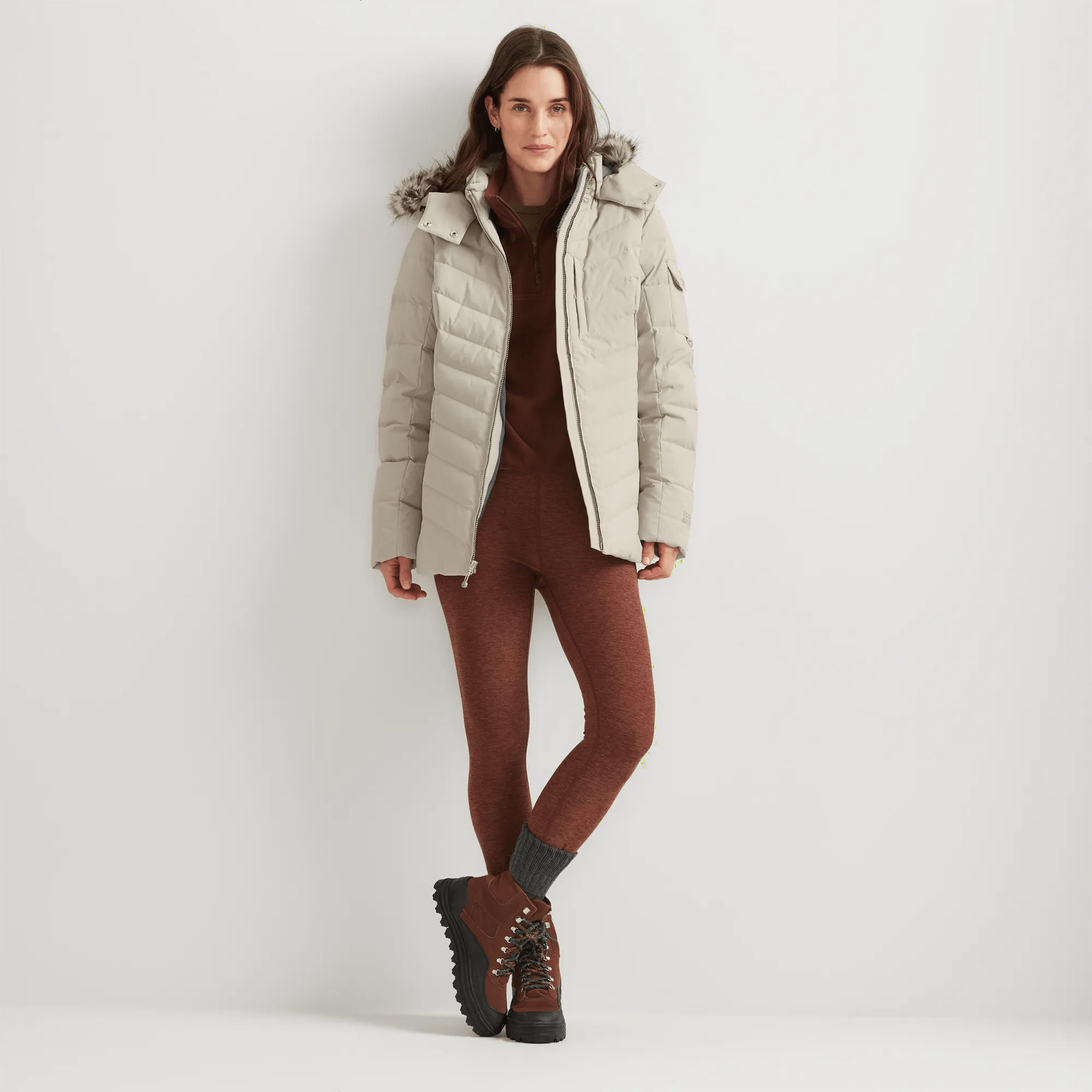 Women's Sun Valley Down Hooded Jacket - Image 5