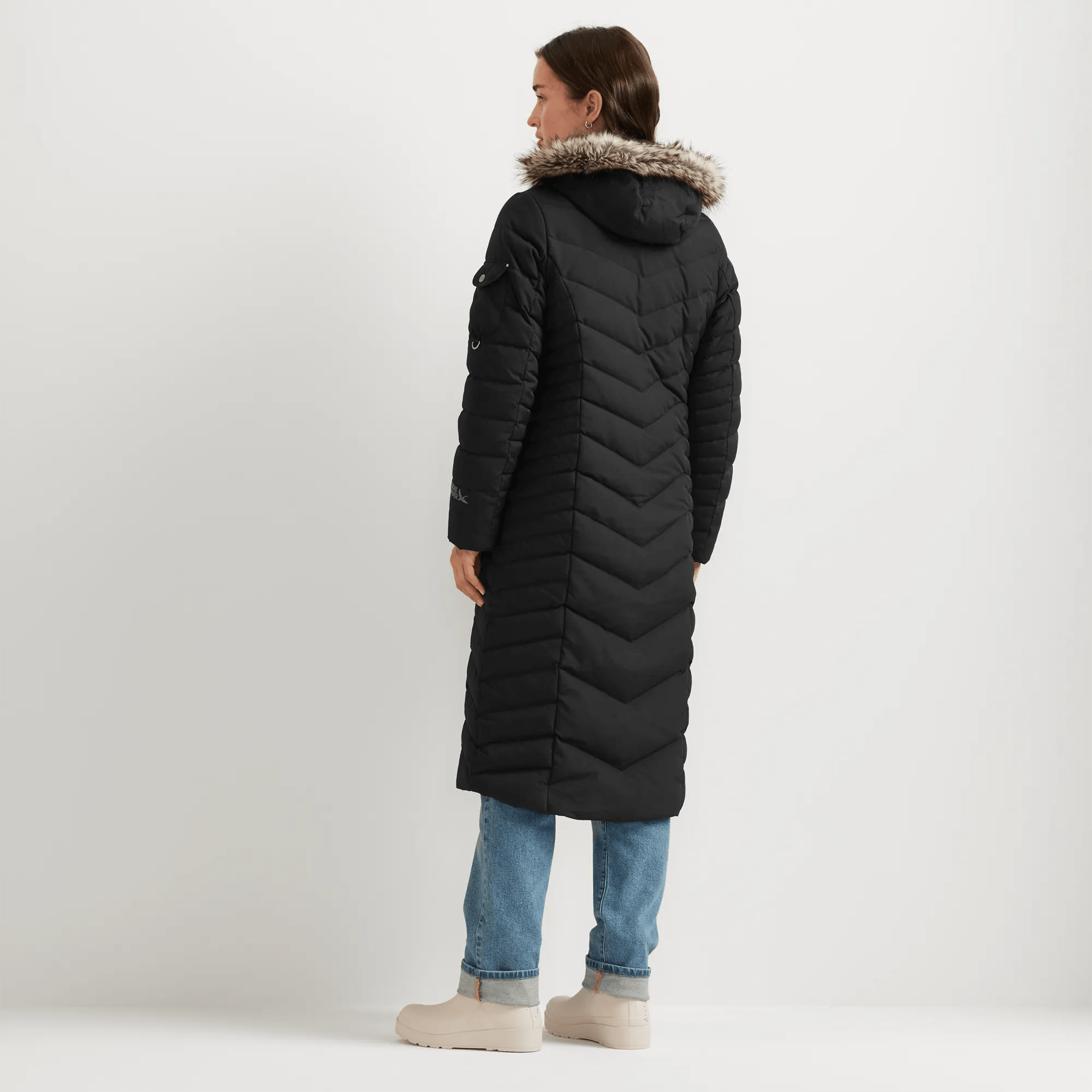 Women's Sun Valley Down Hooded Duffle Coat - Image 2