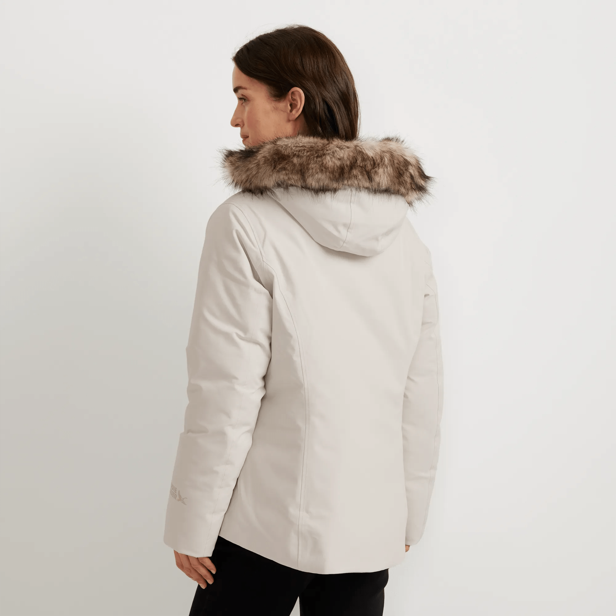 Women's Olympia Waterproof Down Hooded Jacket - Image 2