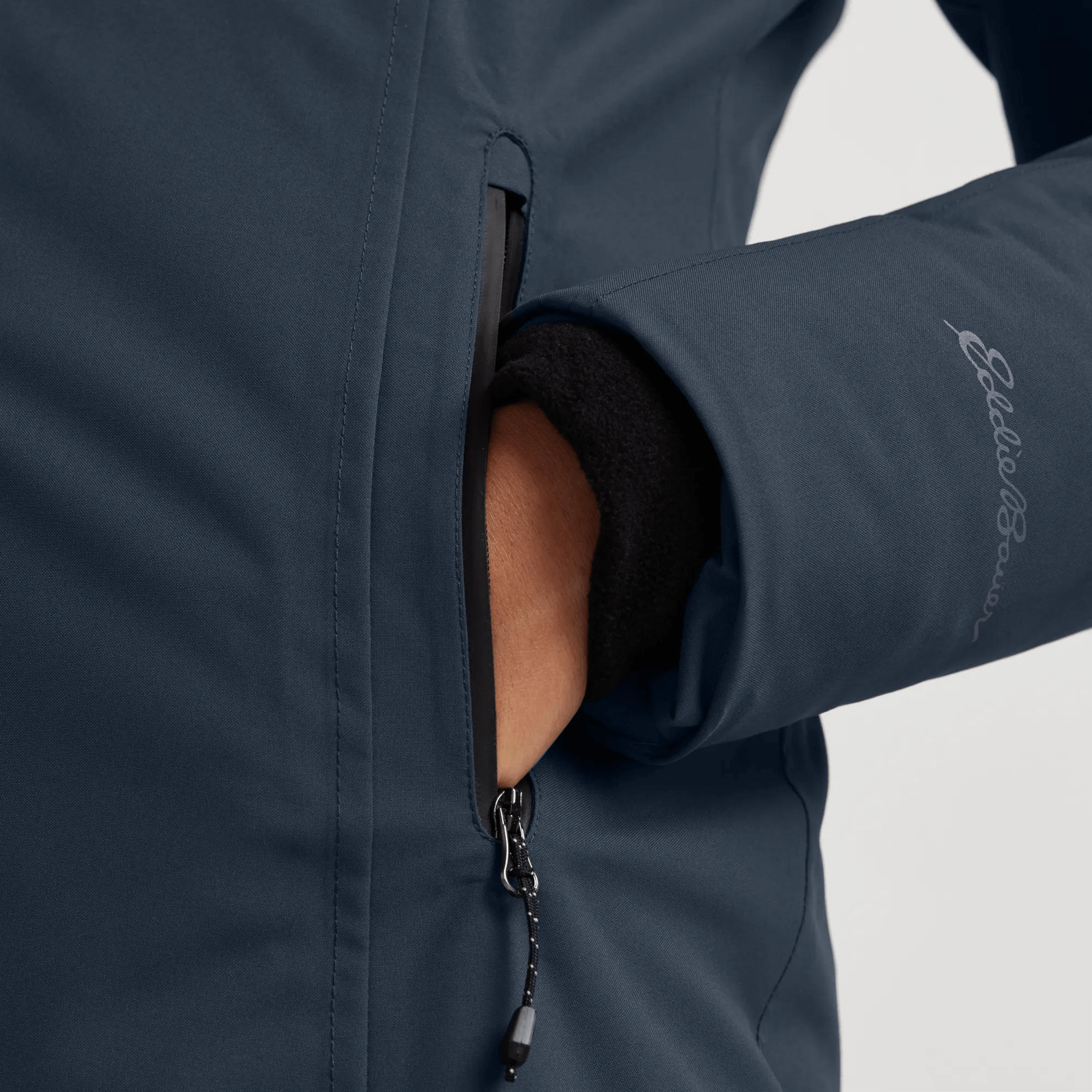 Women's Olympia Waterproof Down Hooded Stadium Coat - Image 3