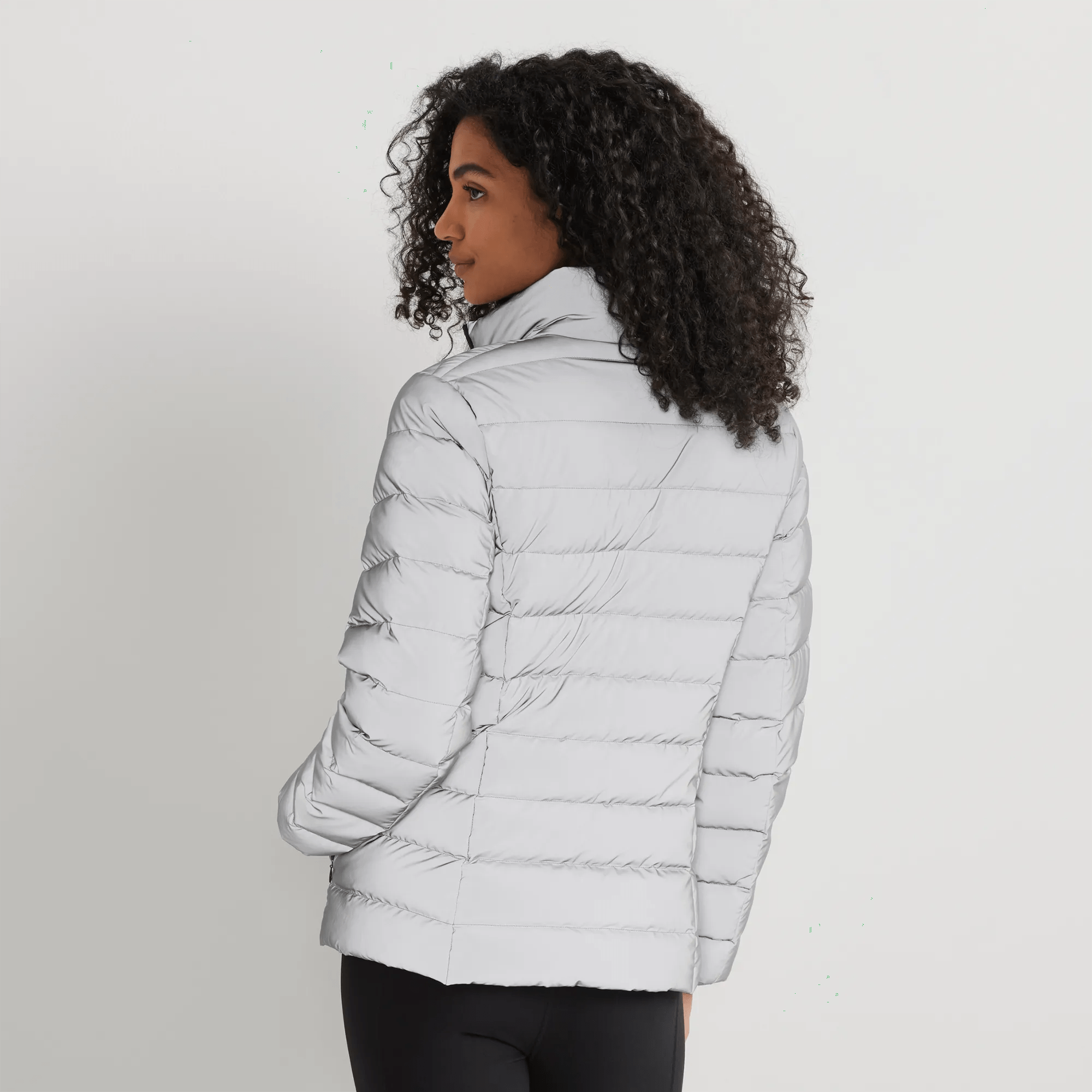 Women's Highbeam Reflective Down Jacket - Image 2