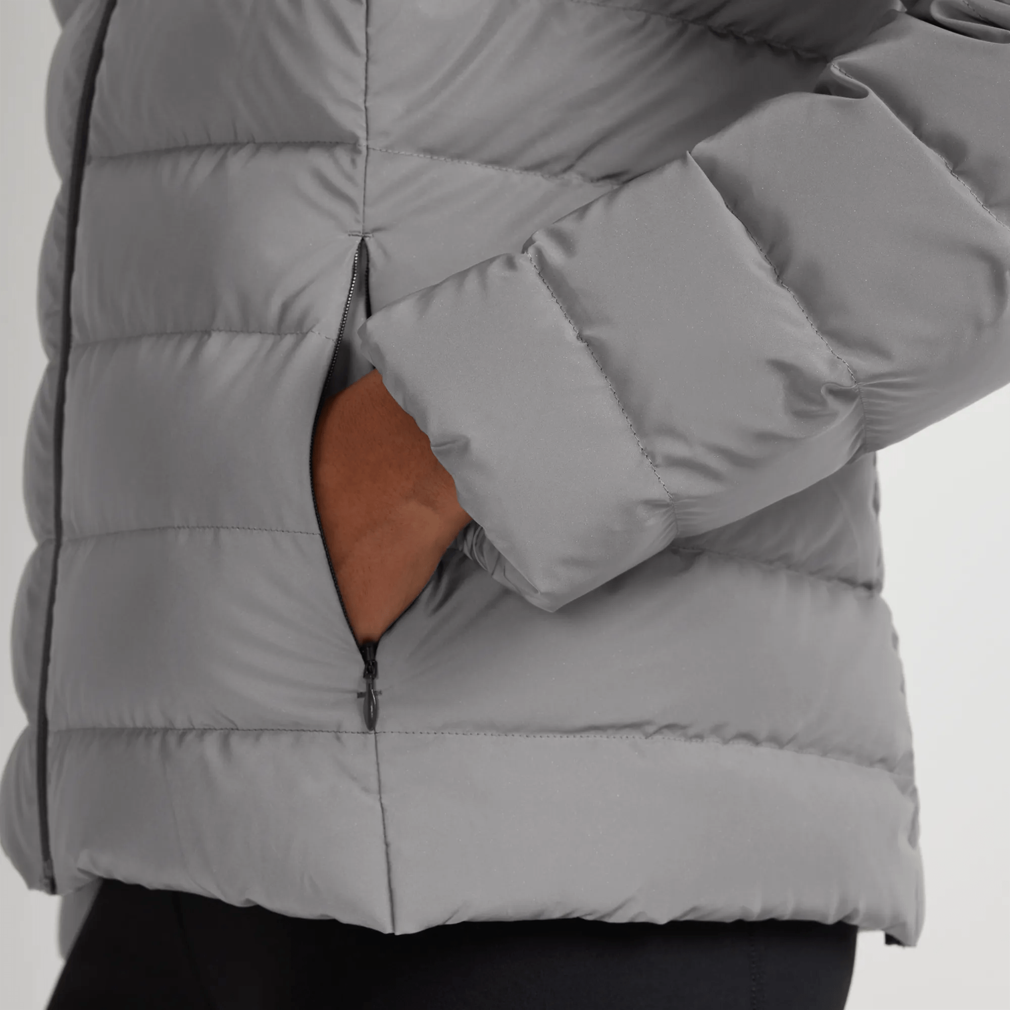 Women's Highbeam Reflective Down Jacket - Image 4