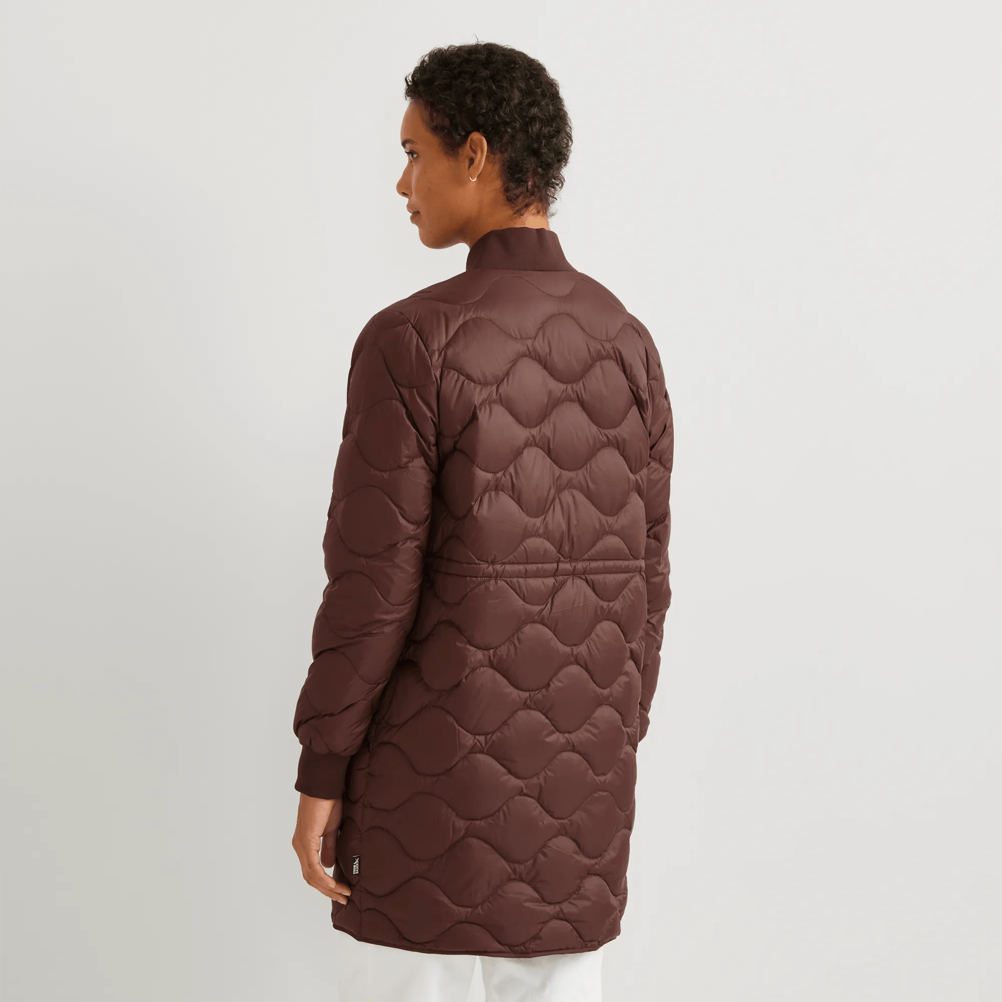 Women's Shaw Long Down Bomber Jacket - Image 2
