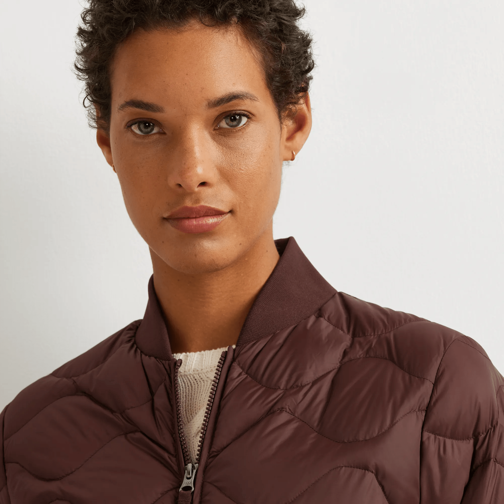 Women's Shaw Long Down Bomber Jacket - Image 3
