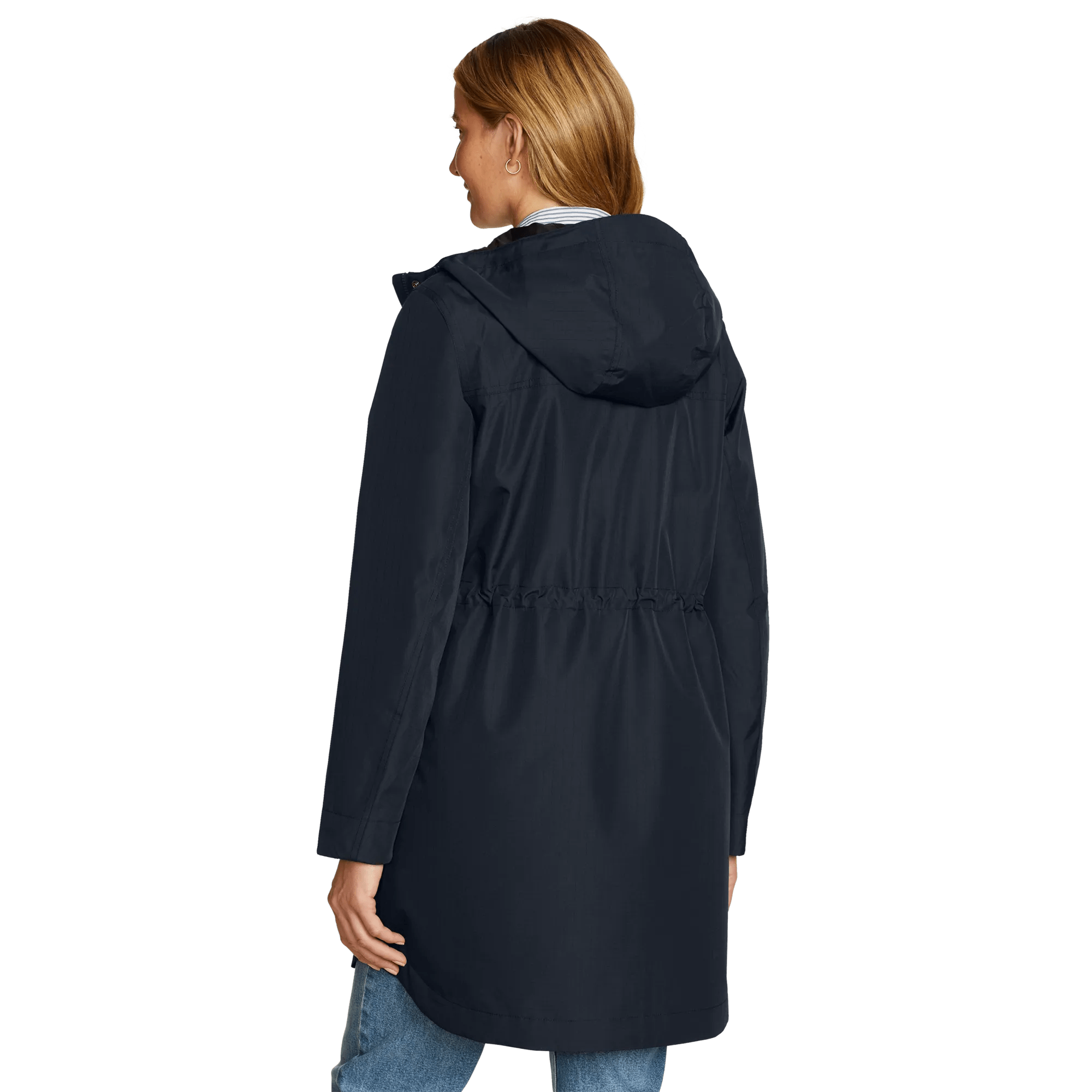 Women's Port Townsend Waterproof Hooded Trench Coat - Image 2
