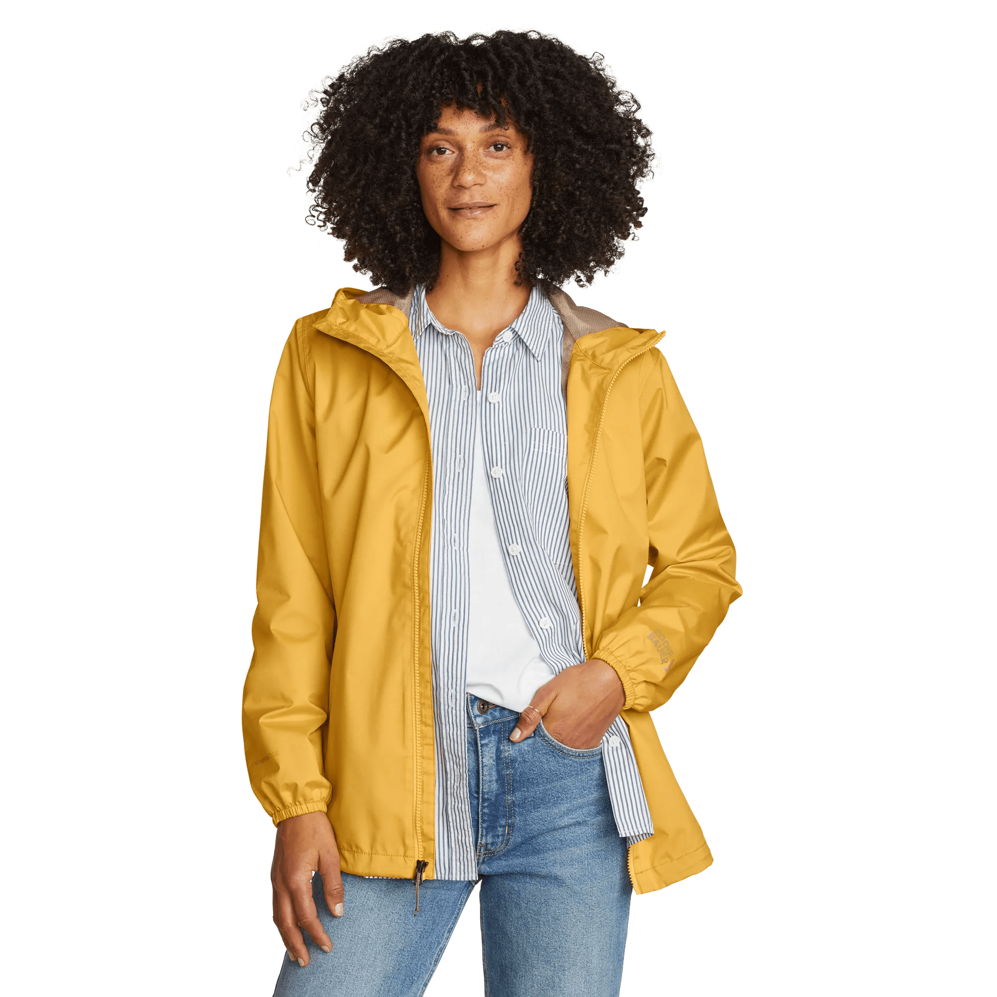 Women's Rainy Pass Water-Repellent Hooded Jacket - Image 3