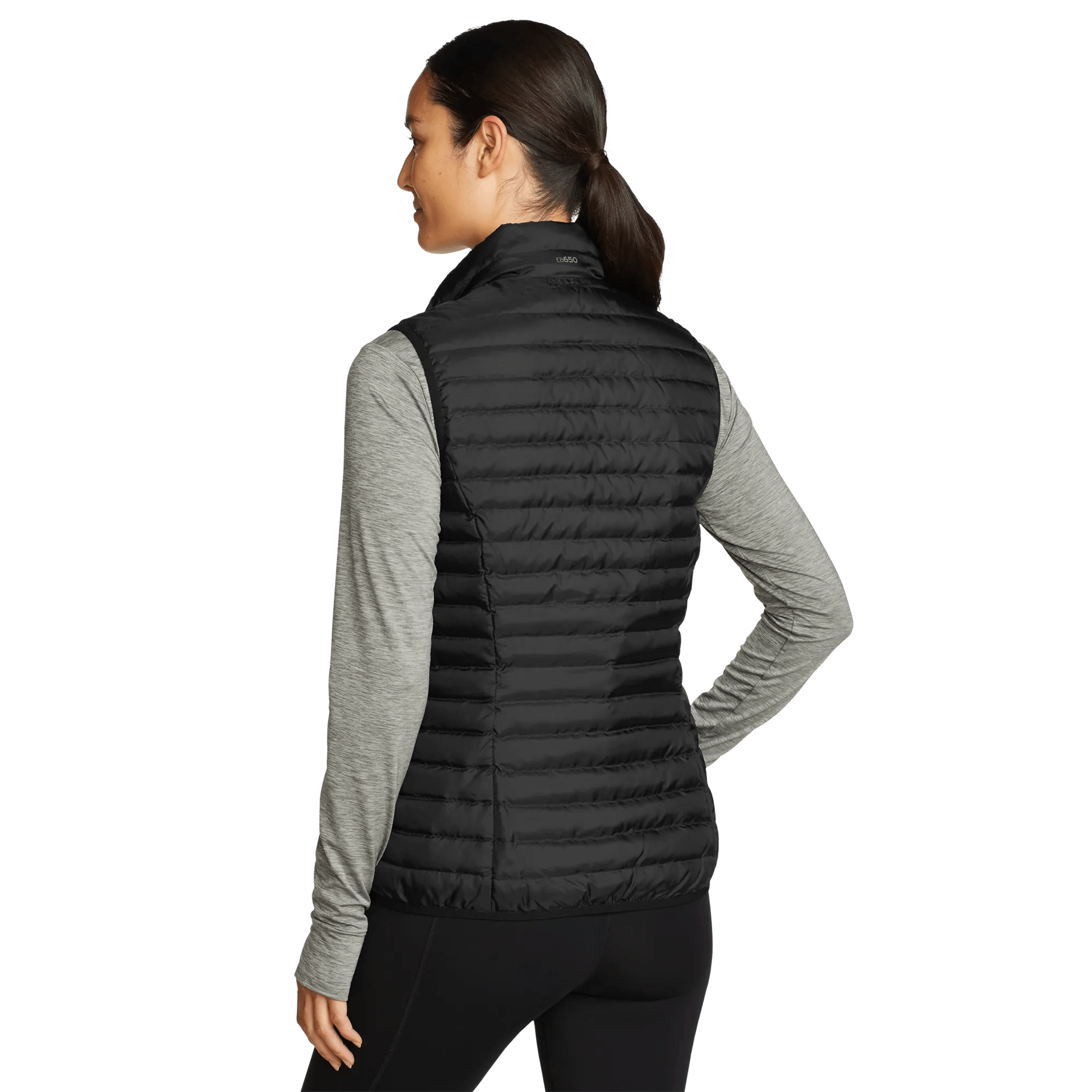 Women's Microlight Packable Down Vest - Image 2