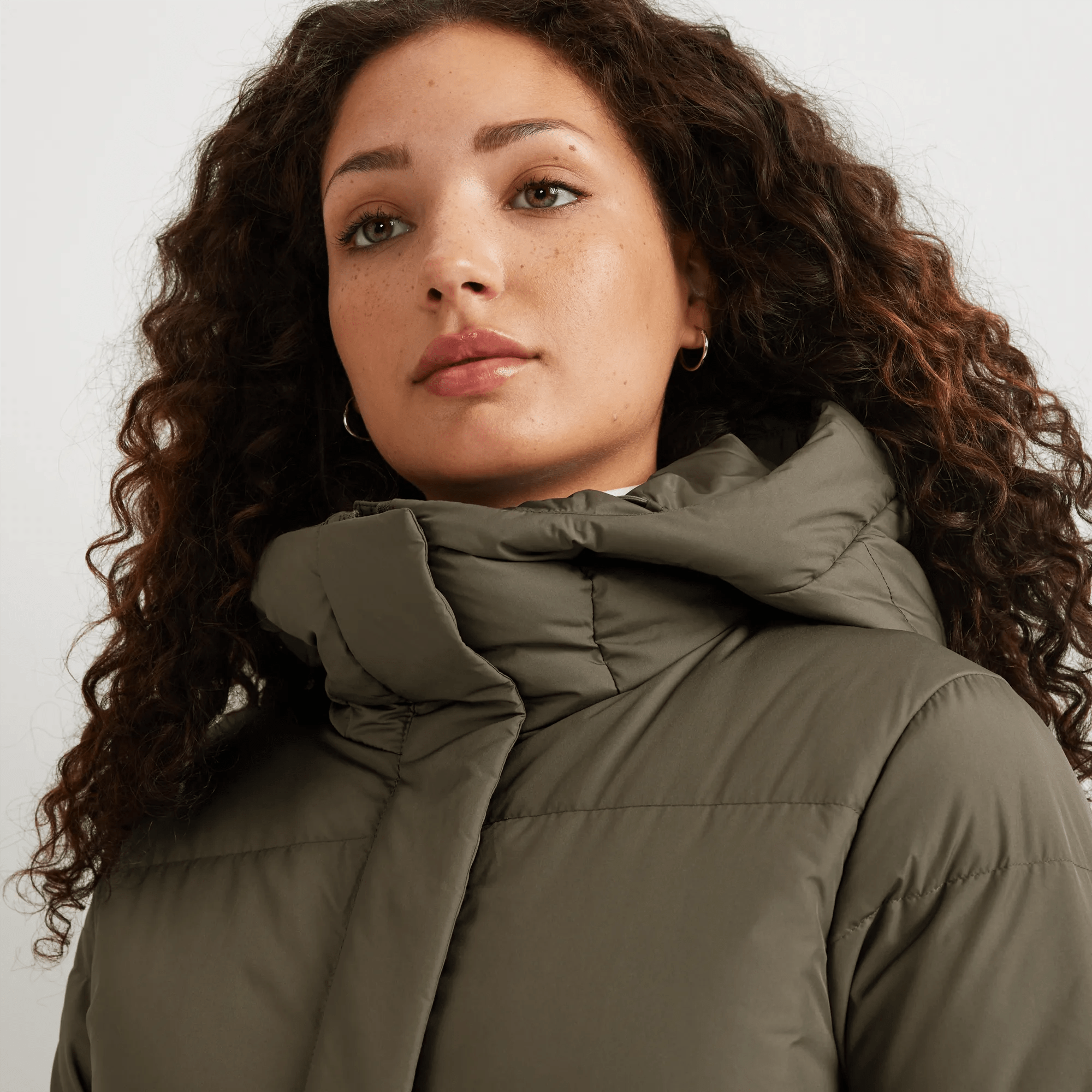 Women's Ketchum Down Hooded Duffle Coat - Image 3