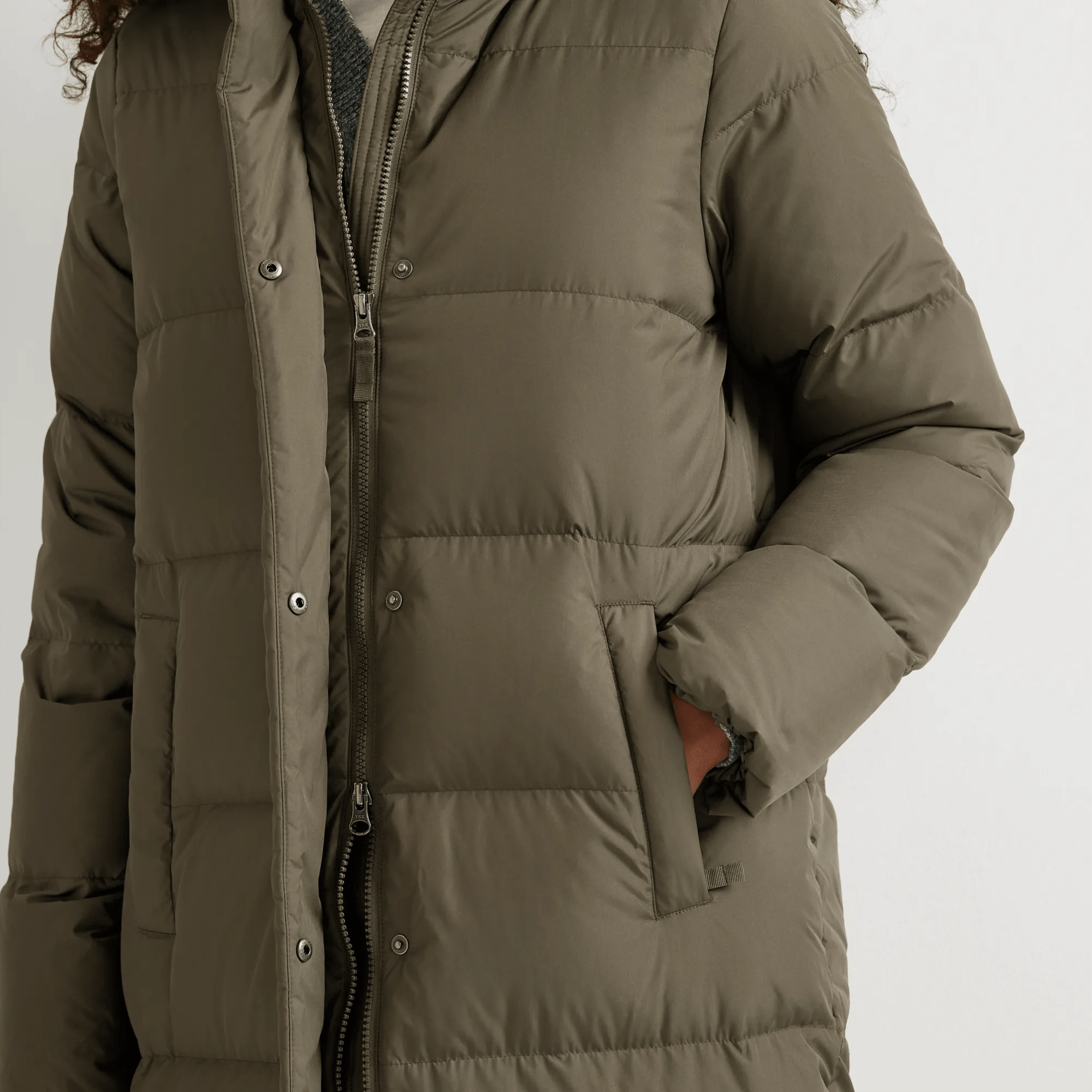 Women's Ketchum Down Hooded Duffle Coat - Image 4