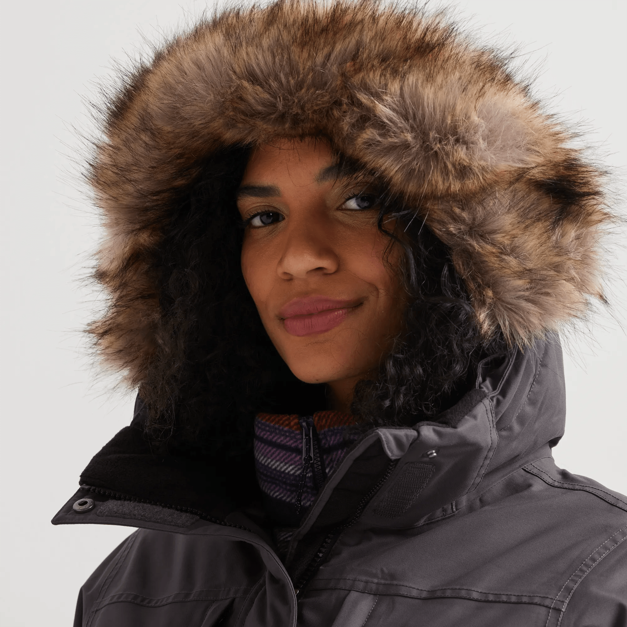 Women's Superior Down Waterproof Hooded Stadium Coat - Image 3