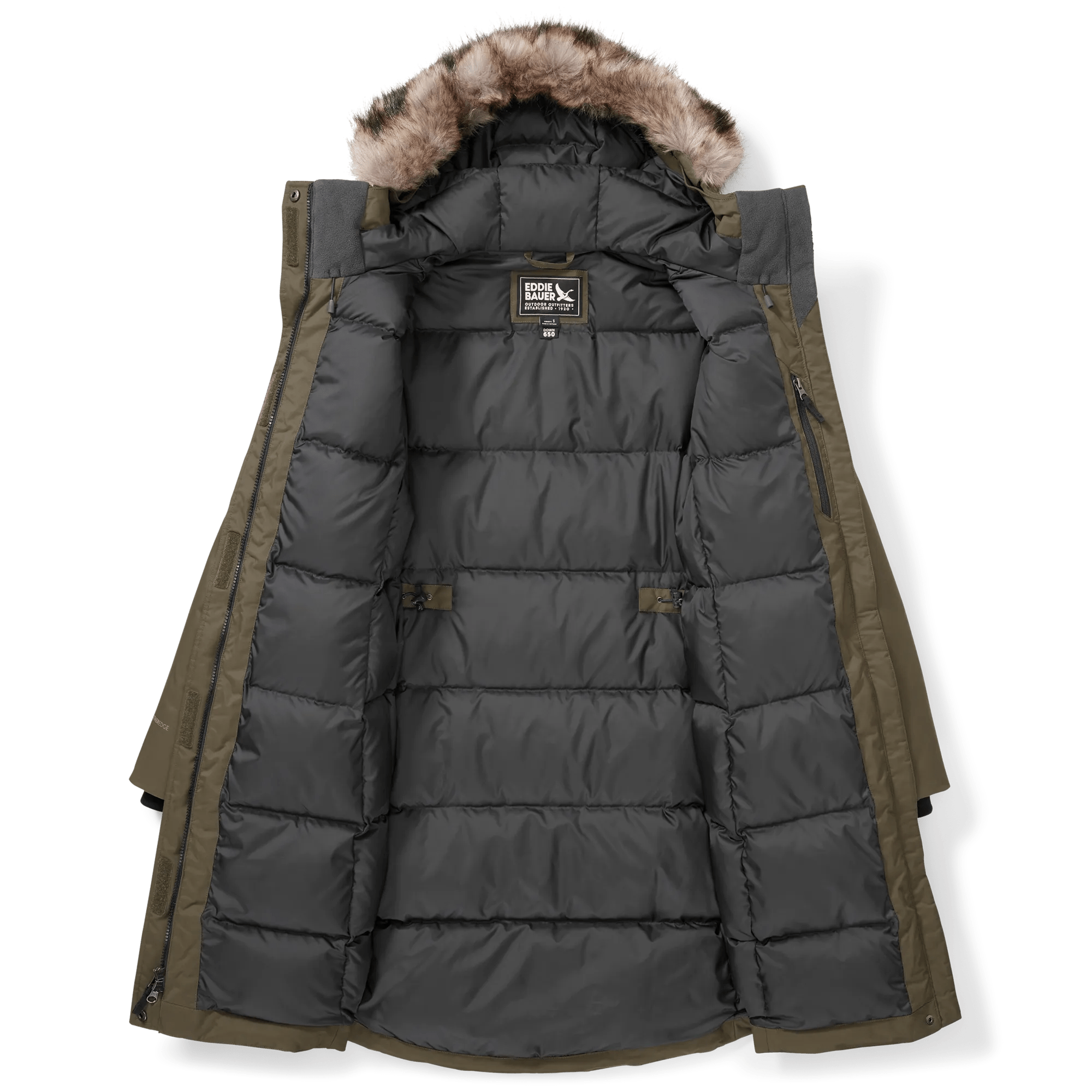 Women's Superior Down Waterproof Hooded Stadium Coat - Image 5
