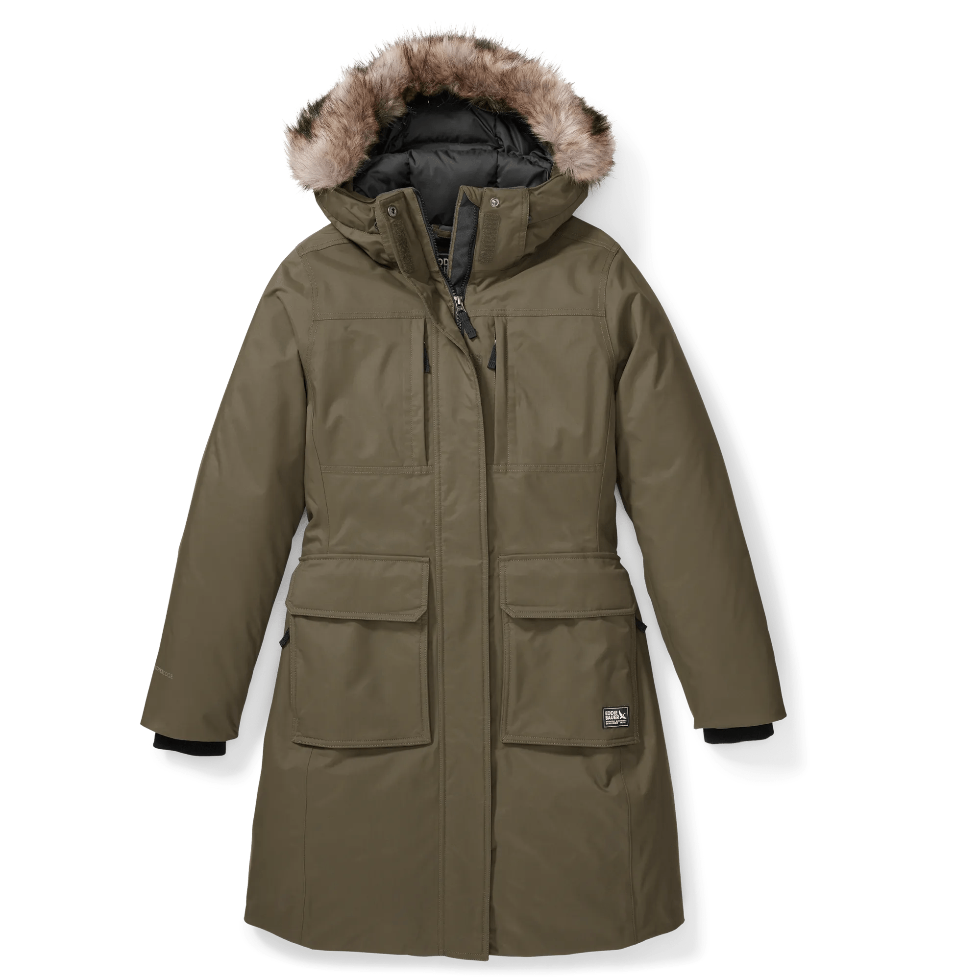 Women's Superior Down Waterproof Hooded Stadium Coat - Image 4