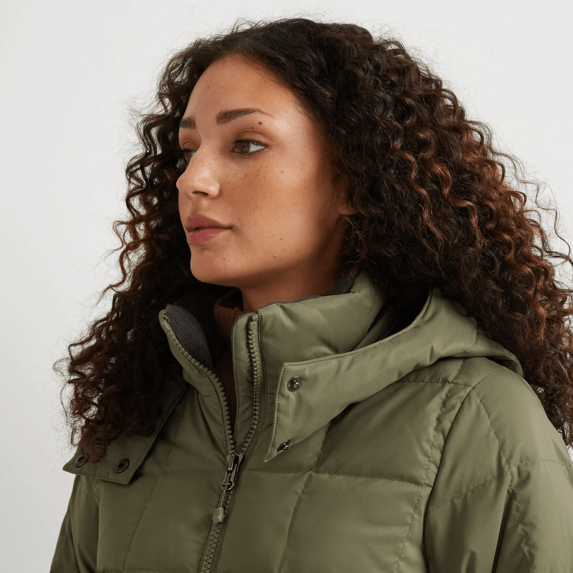 Women's Olwen Down Hooded Parka - Image 3