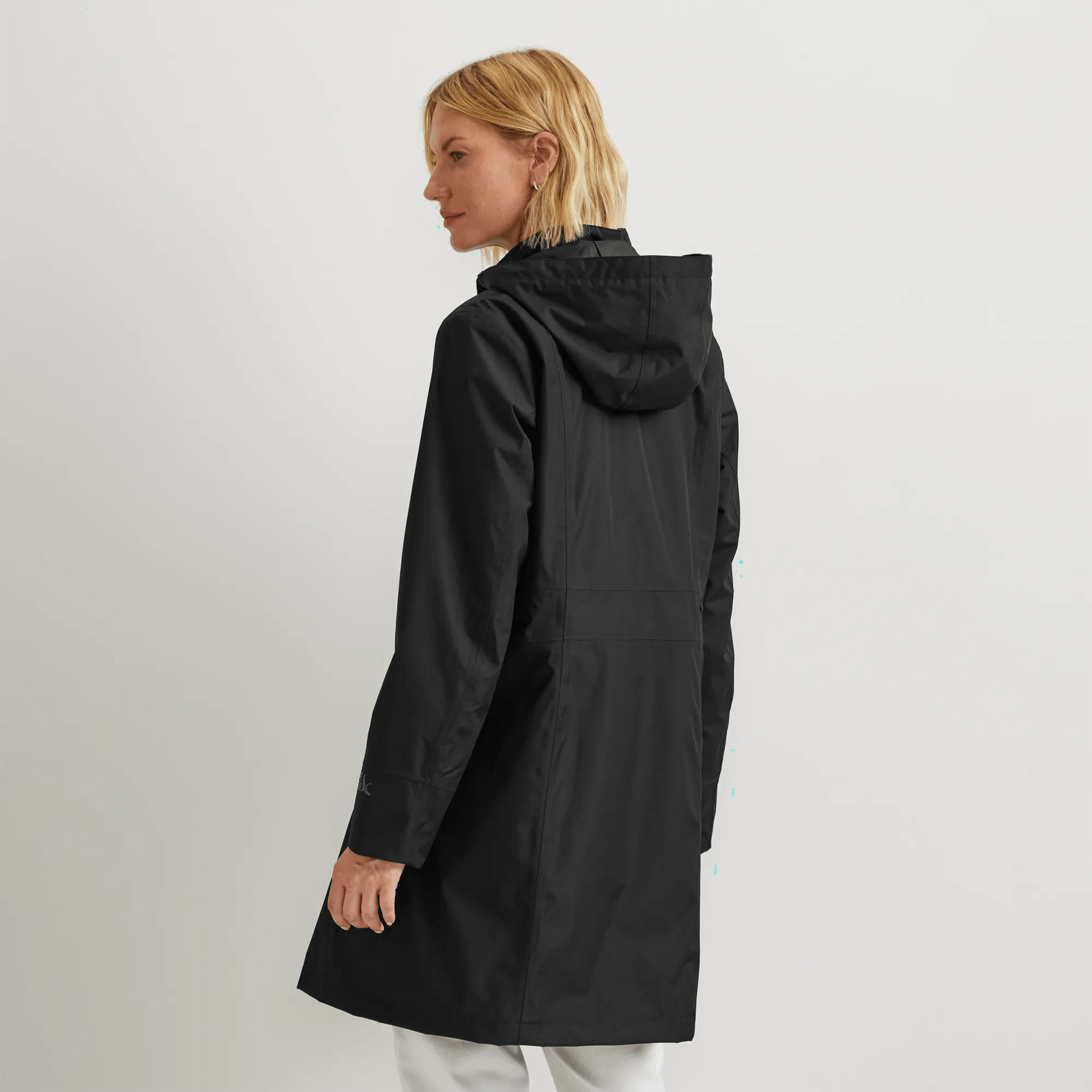 Women's Girl On The Go? Waterproof Hooded Trench Coat - Image 2