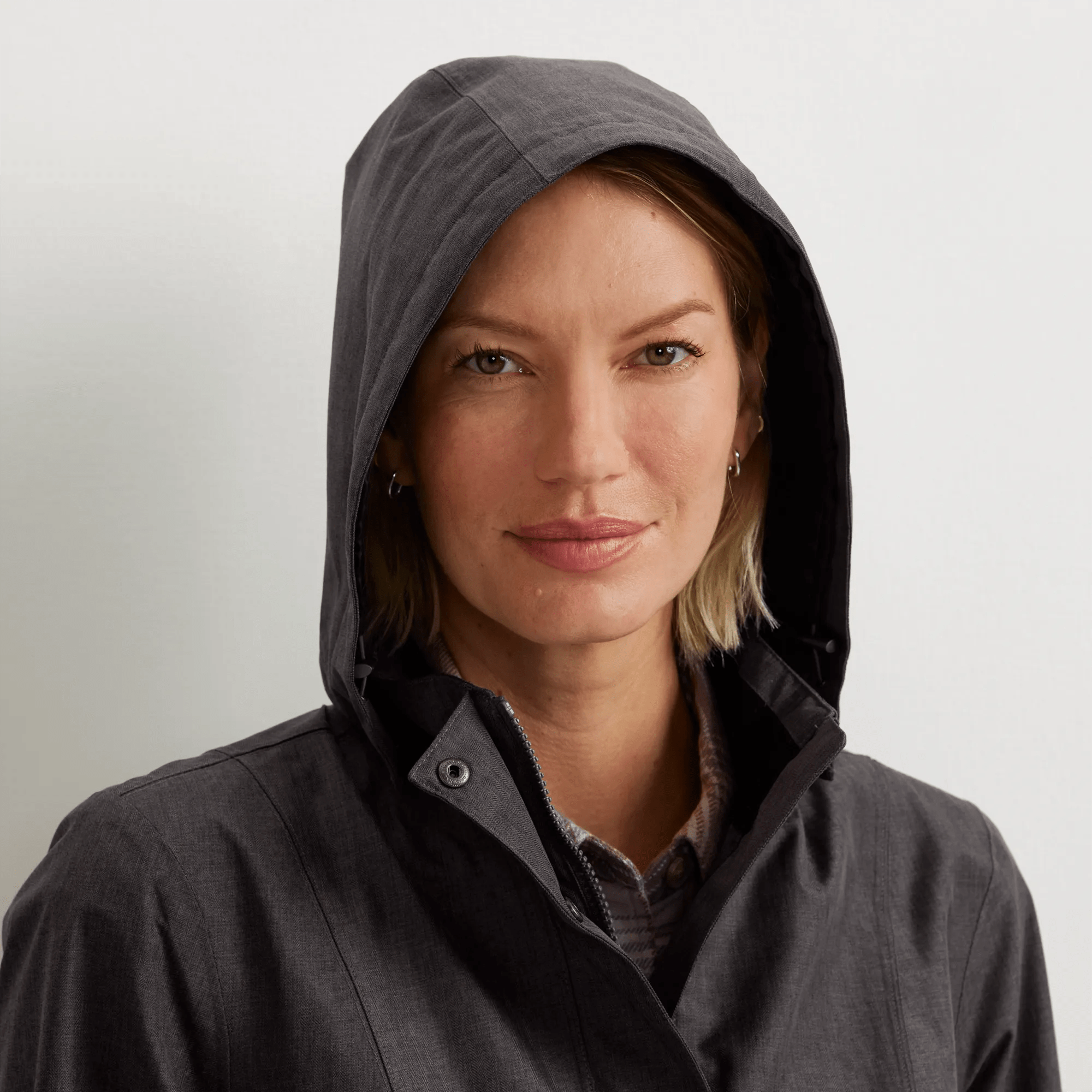 Women's Girl On The Go? Waterproof Hooded Trench Coat - Image 4