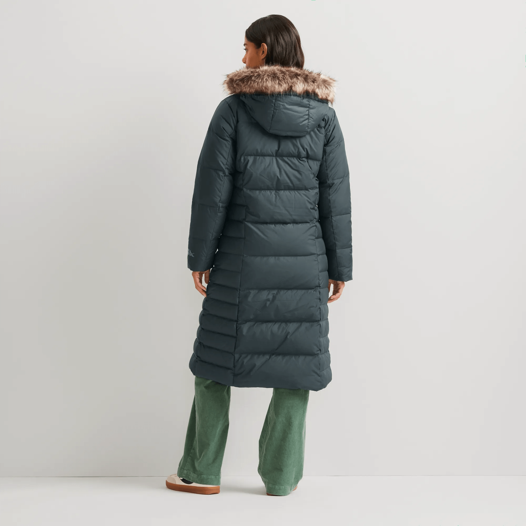 Women's Lodge Down Hooded Duffle Coat - Image 2