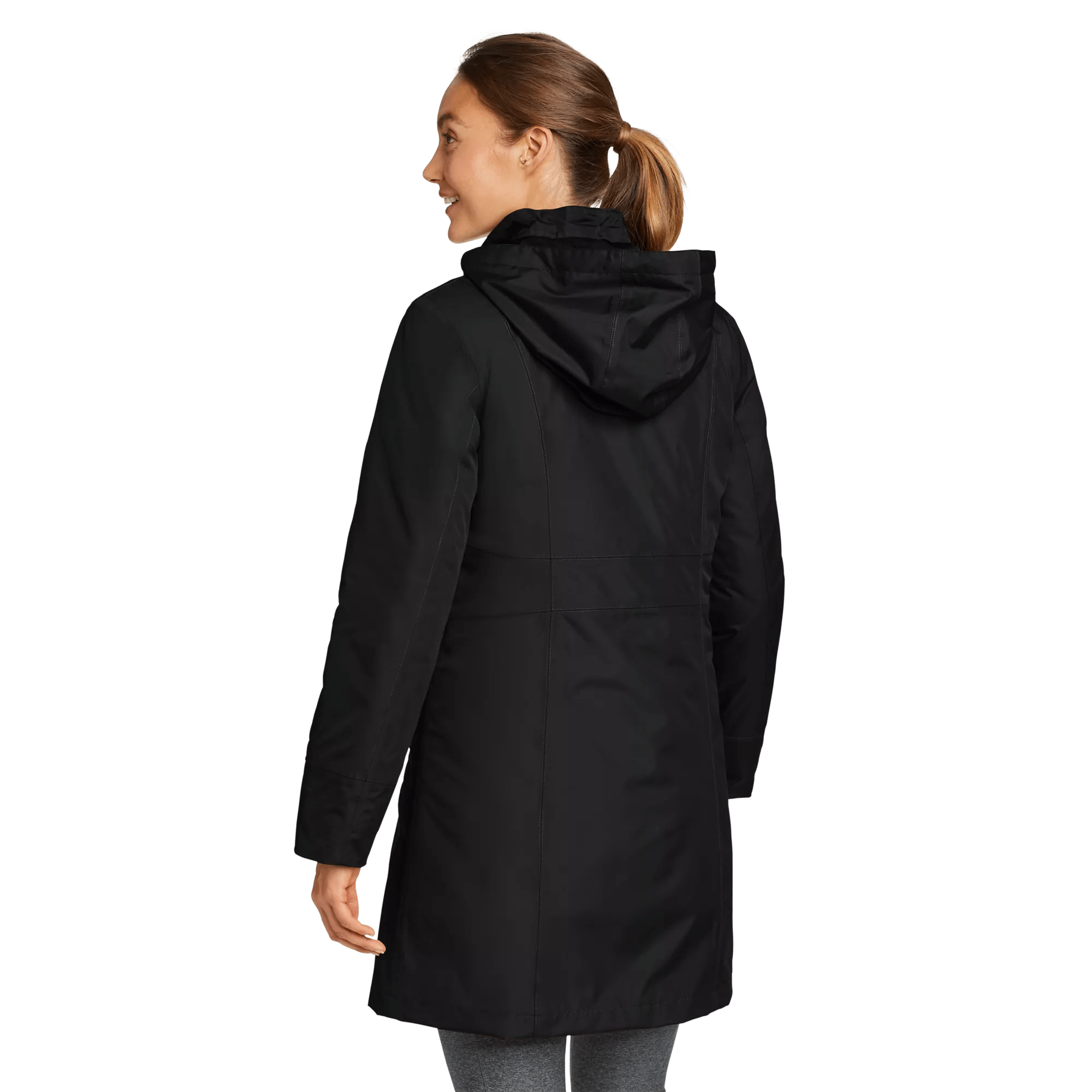 Women's Girl on the Go? Insulated Waterproof Trench Coat - Image 2