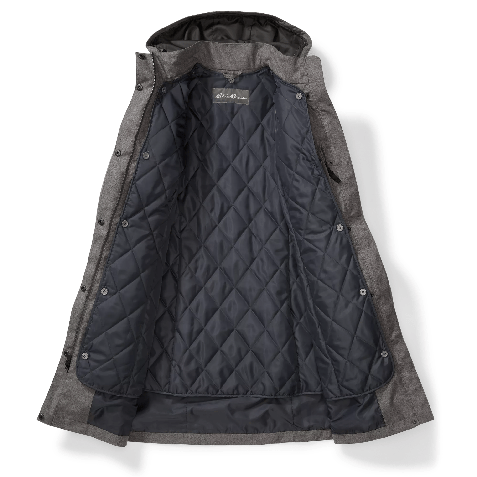 Women's Girl on the Go? Insulated Waterproof Trench Coat - Image 3