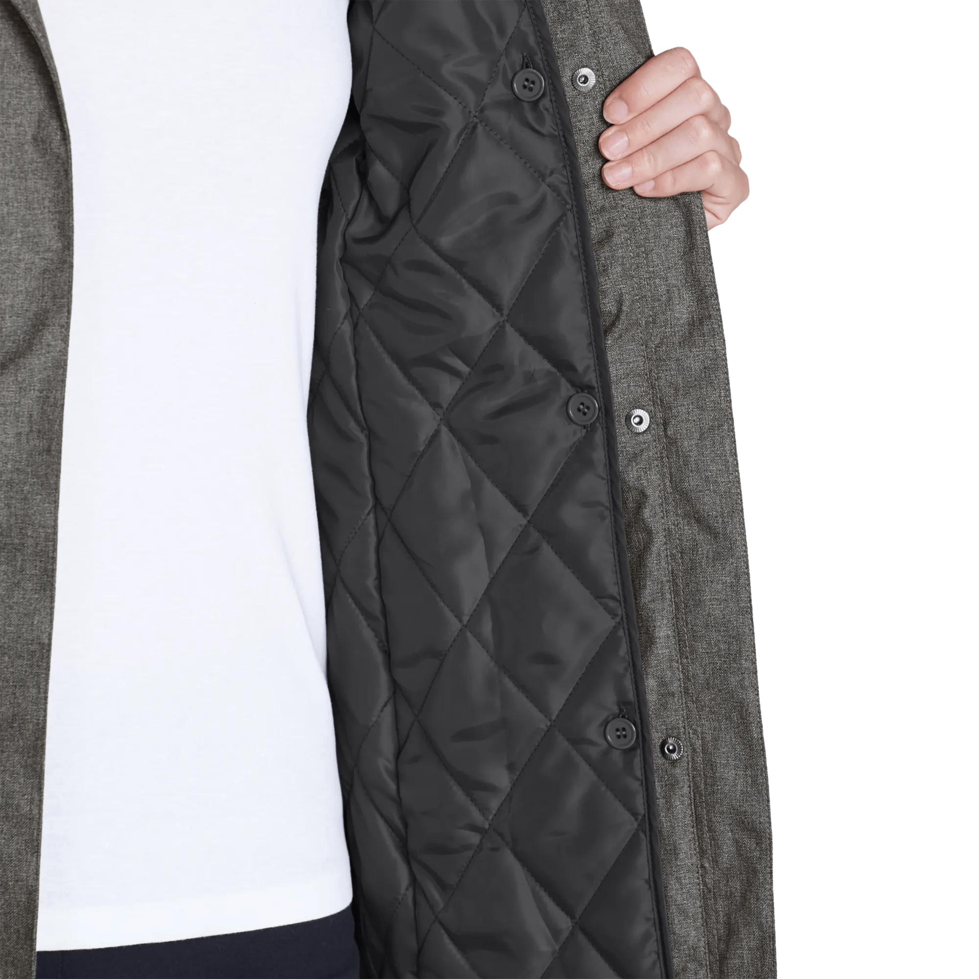 Women's Girl on the Go? Insulated Waterproof Trench Coat - Image 3