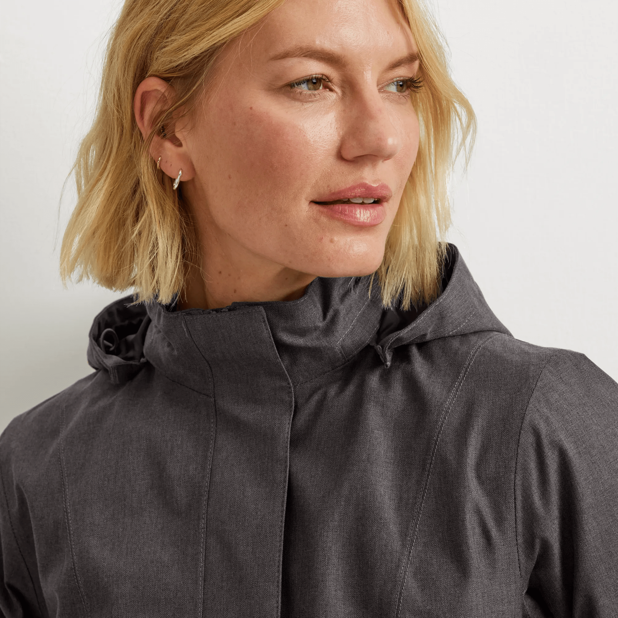 Women's Girl on the Go? Insulated Waterproof Trench Coat - Image 3