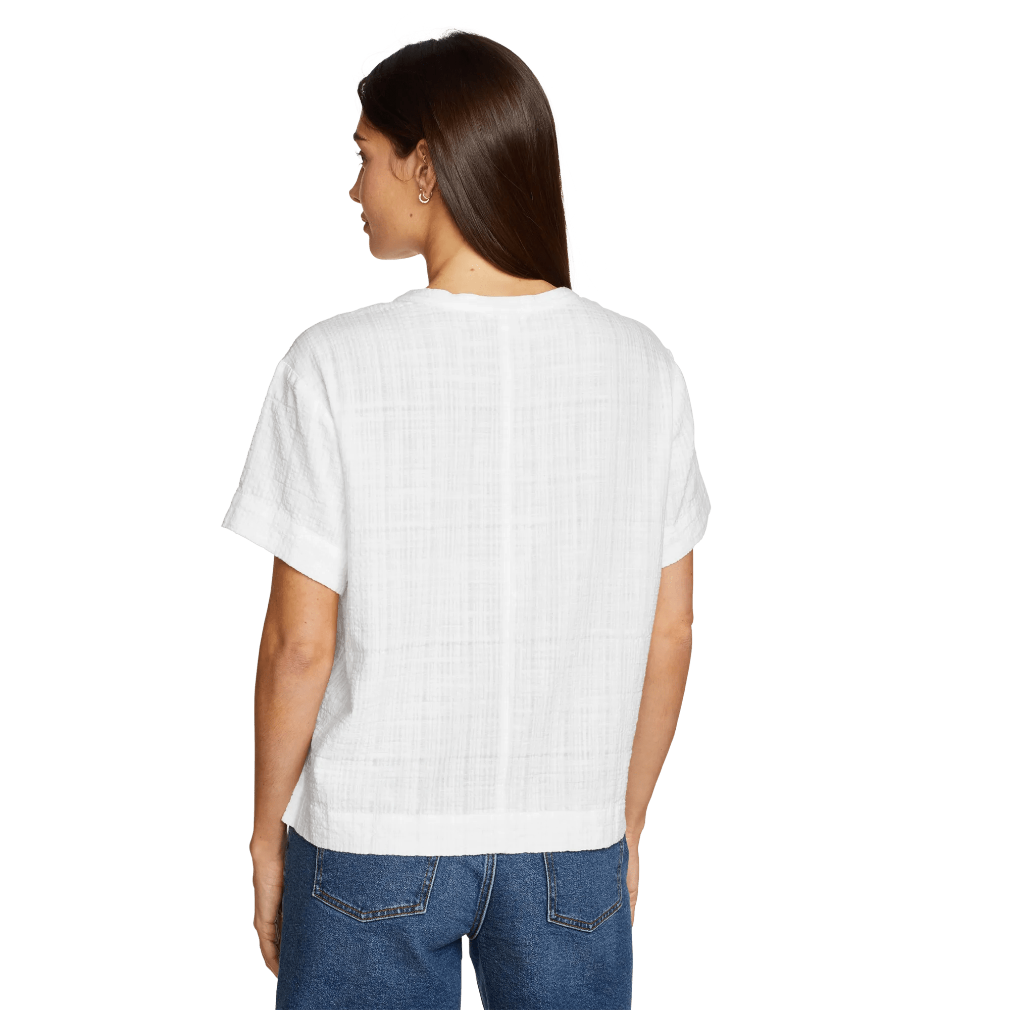 Women's Sun¡¯s Up Short-Sleeve Gauze Shirt - Image 2