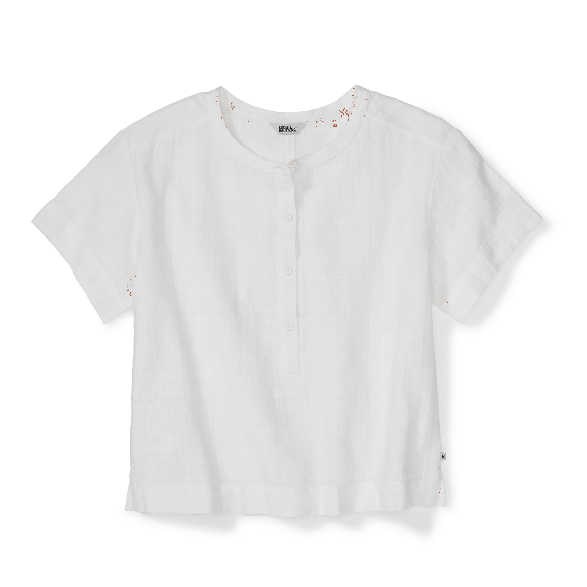 Women's Sun¡¯s Up Short-Sleeve Gauze Shirt - Image 4