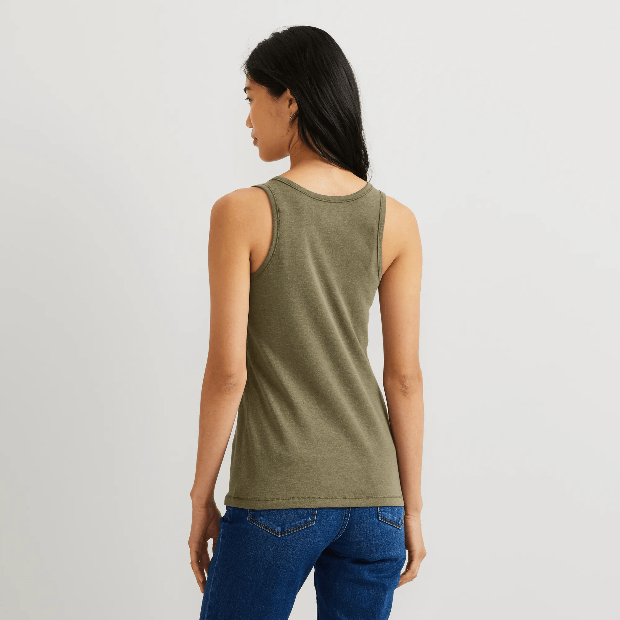 Women's Favorite Scoop-Neck Tank Top - Solid - Image 2