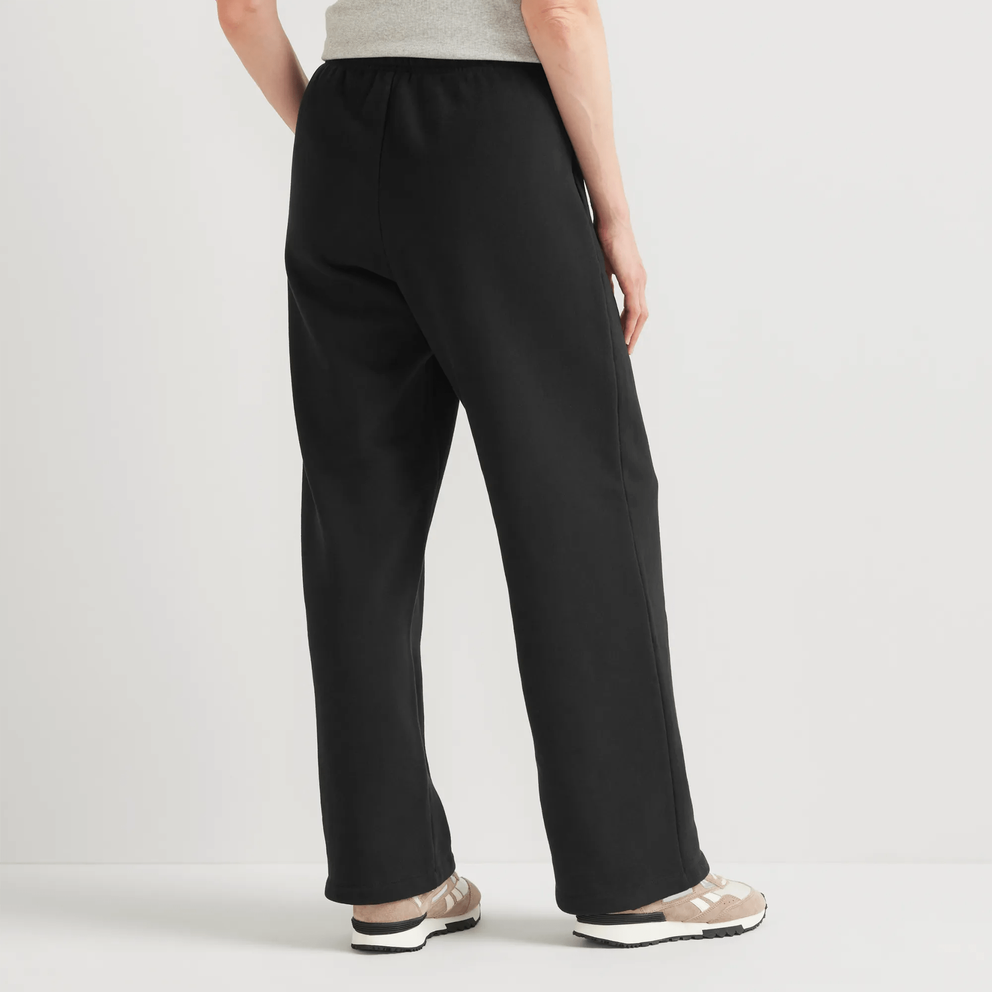 Women's Vintage Soft Relaxed Fit Wide Leg Sweatpants - Image 2