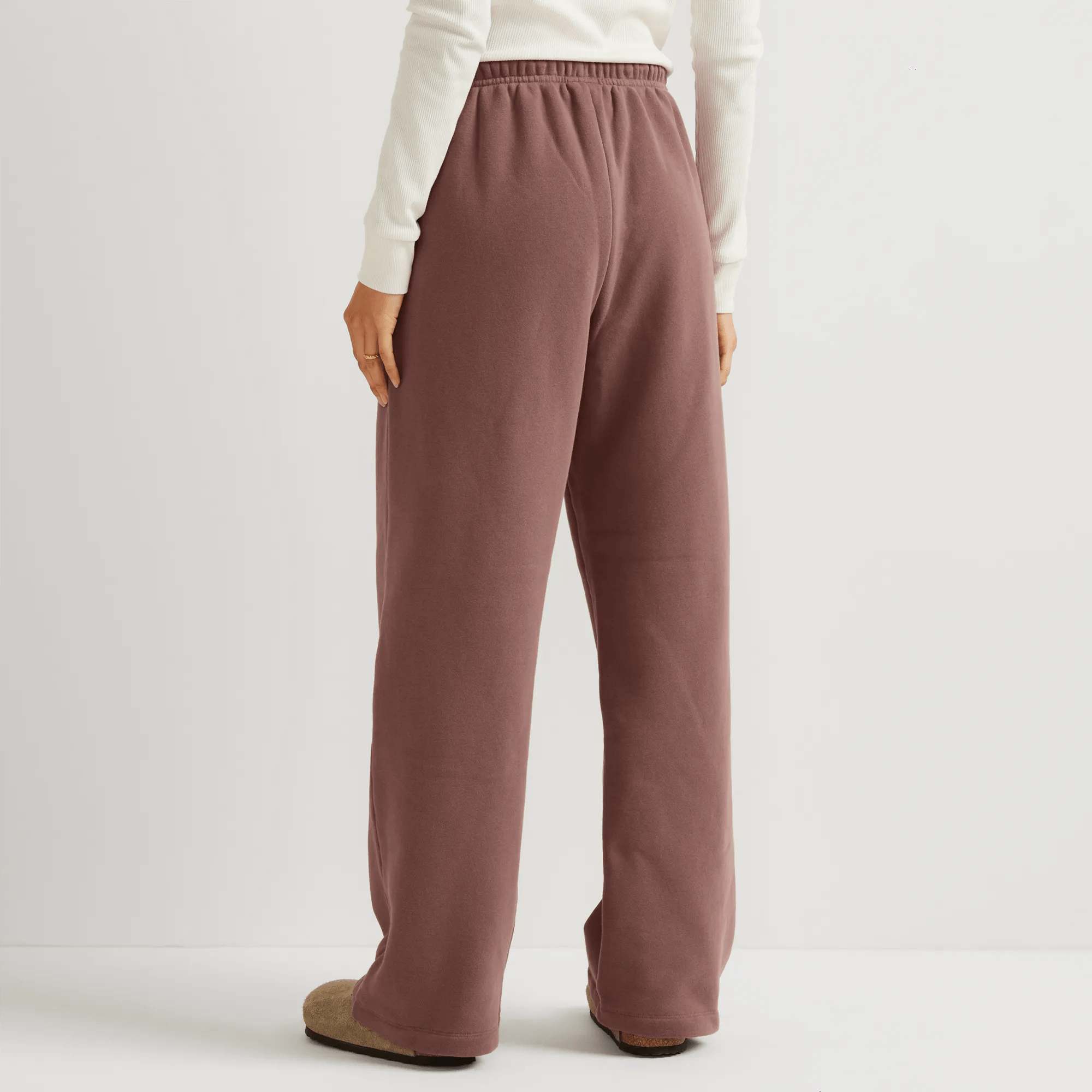 Women's Vintage Soft Relaxed Fit Wide Leg Sweatpants - Image 2