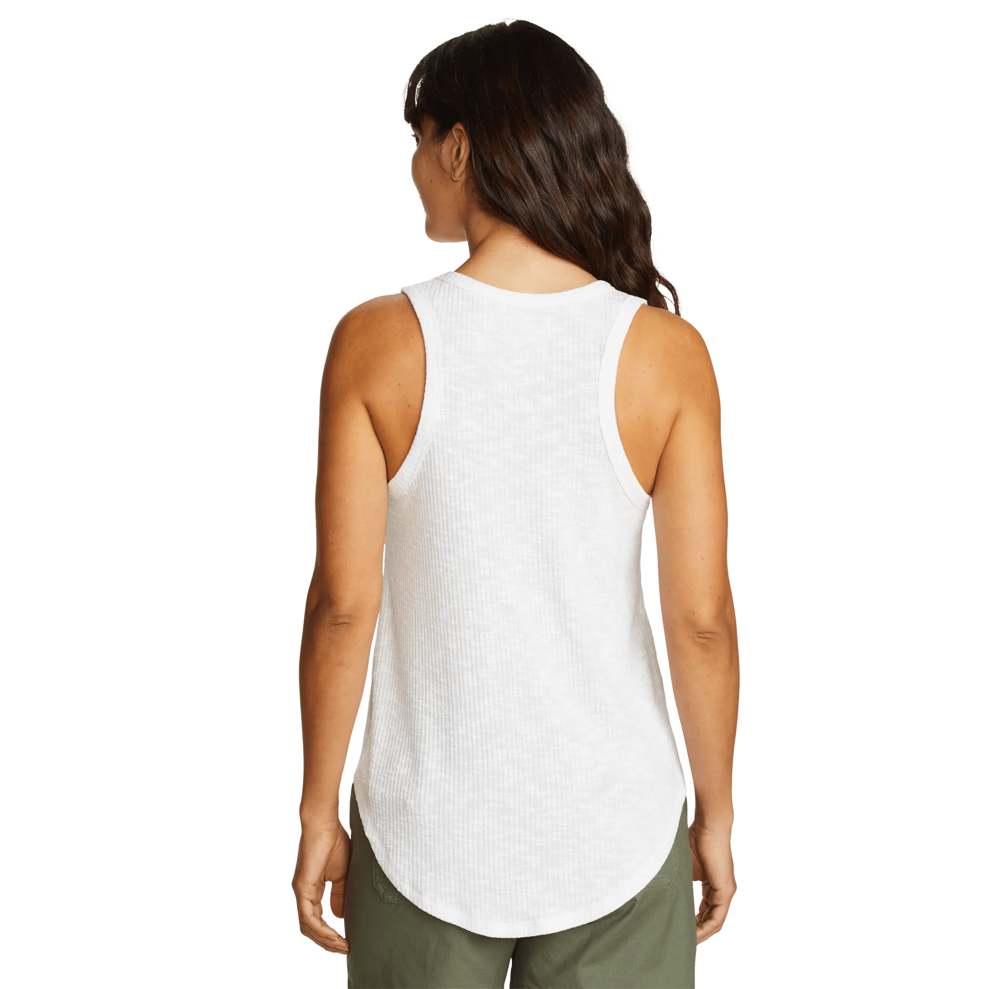 Women's Revive Ribbed V-Neck Tank - Image 2