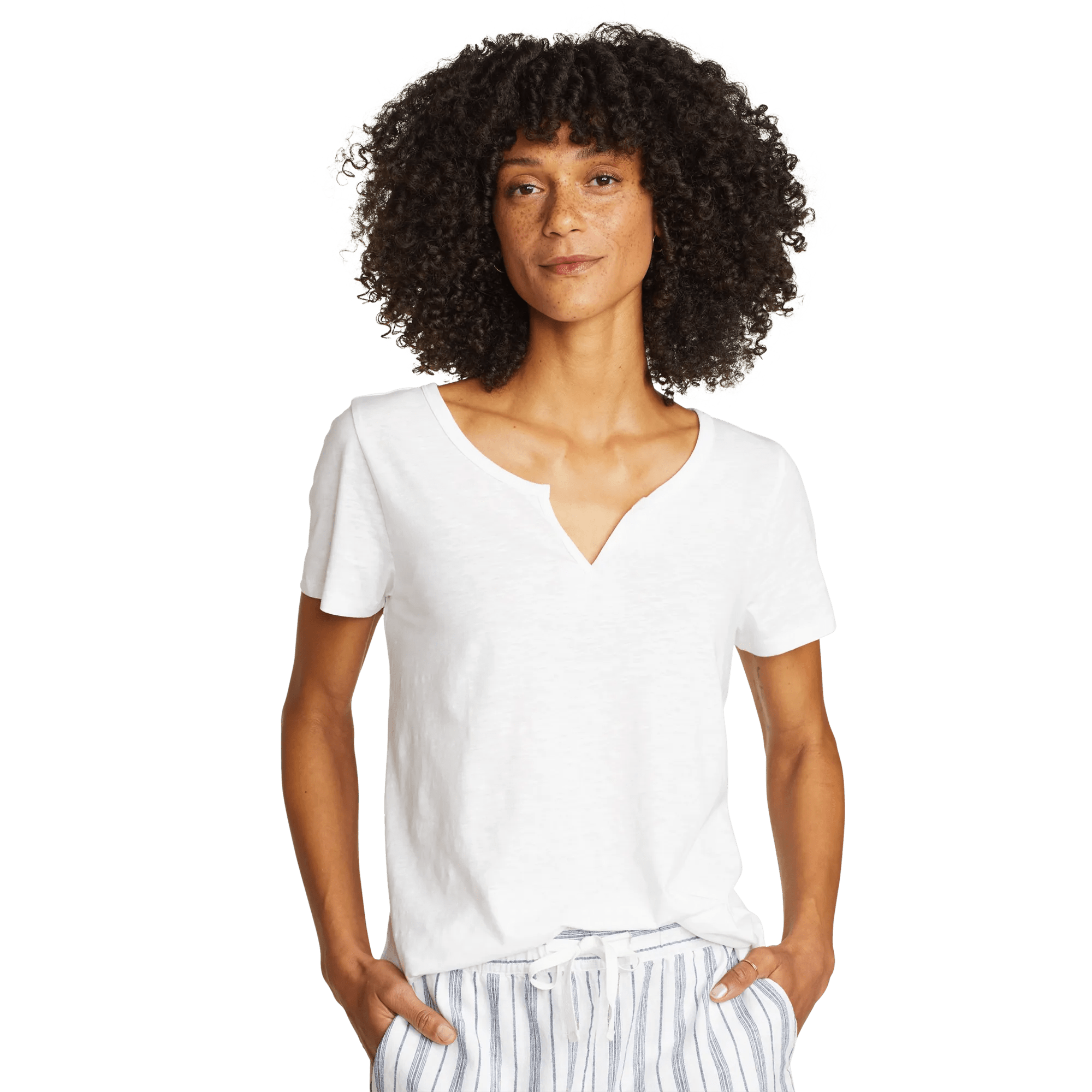Women's Tryout Short-Sleeve Notch Neck T-Shirt - Image 3