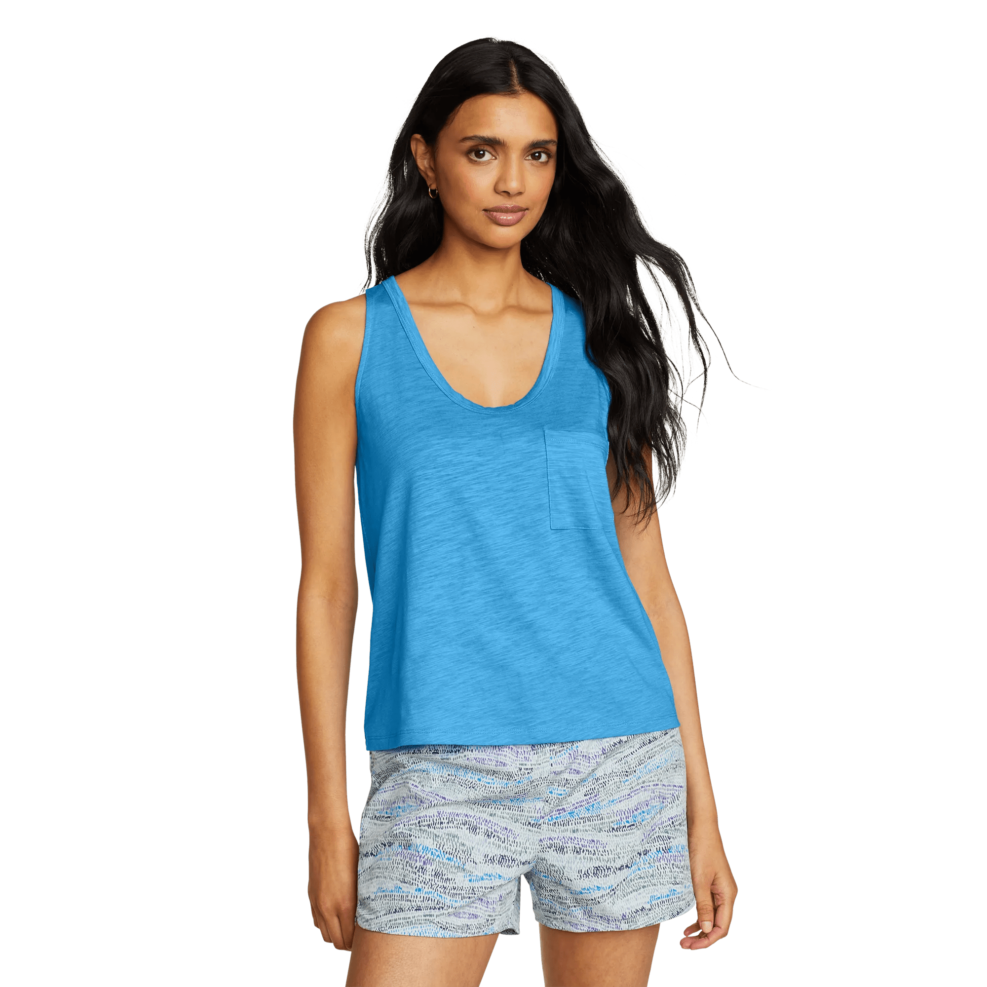Women's Gate Check Pocket Tank - Image 3