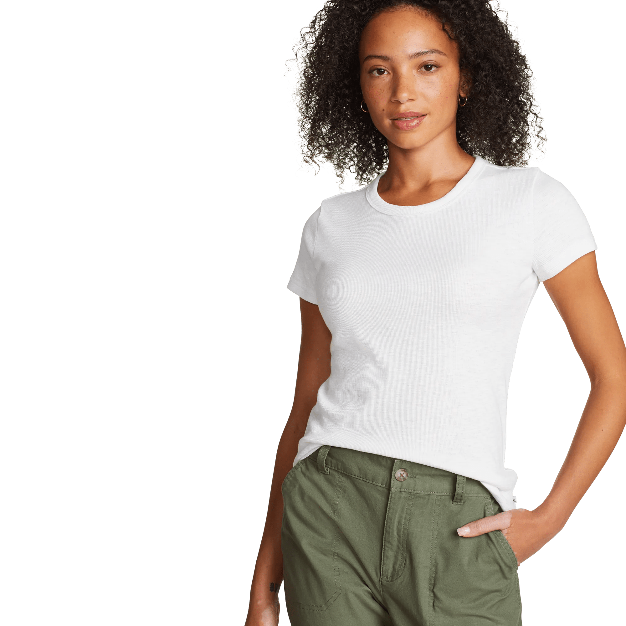 Women's Infinity Slub Short-Sleeve T-Shirt - Image 3