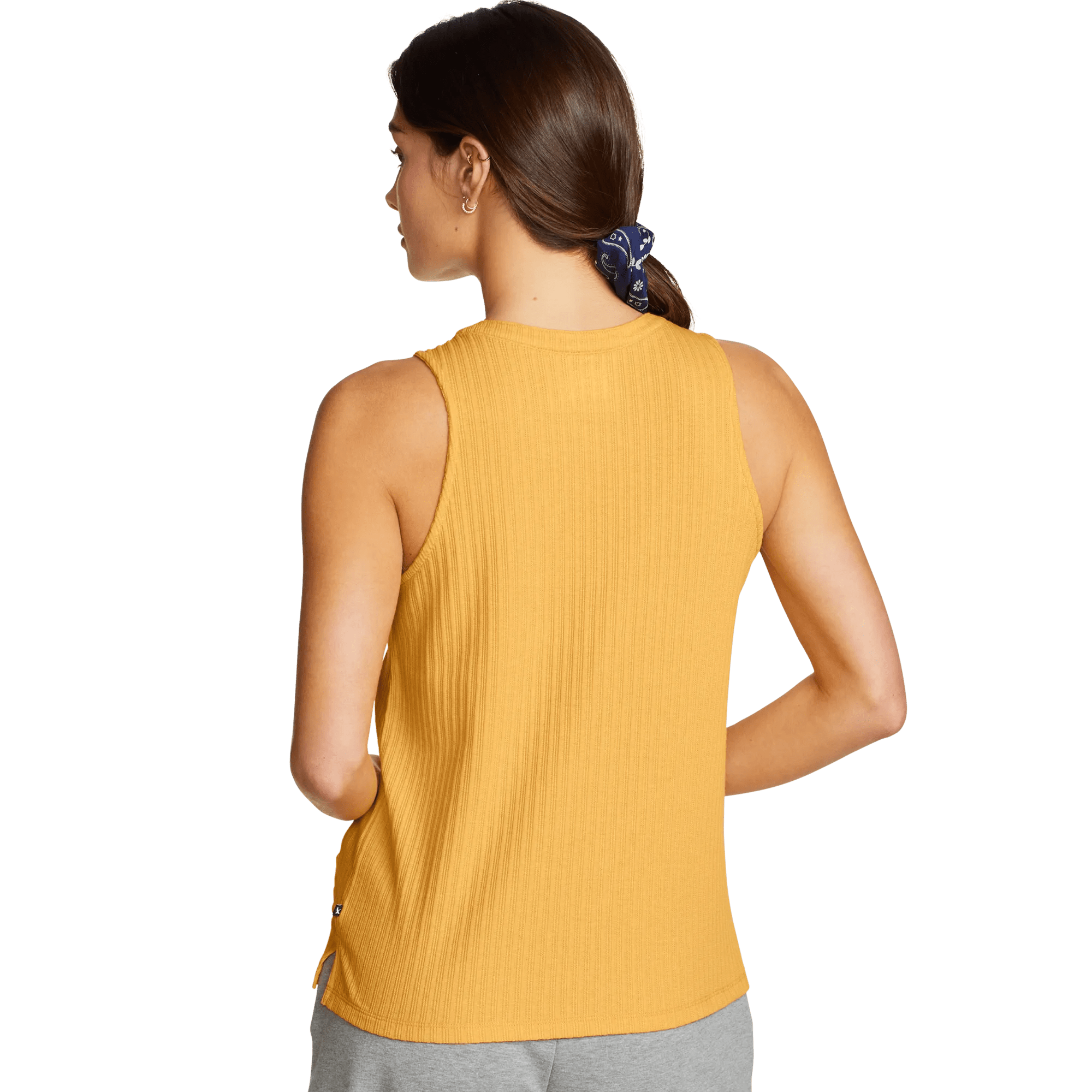 Women's Seaside Ribbed Henley Tank - Image 2