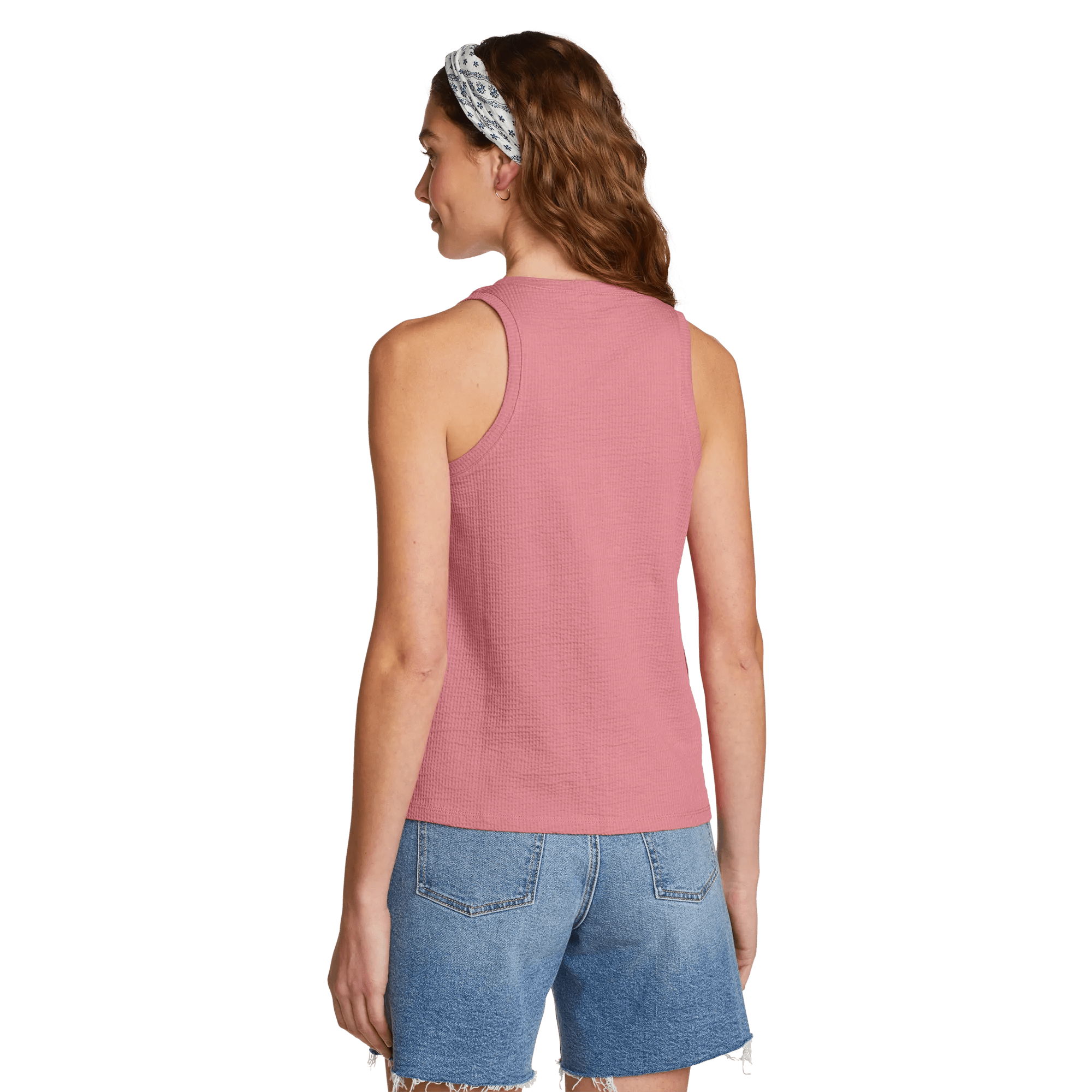 Women's Seersucker Tank - Image 2