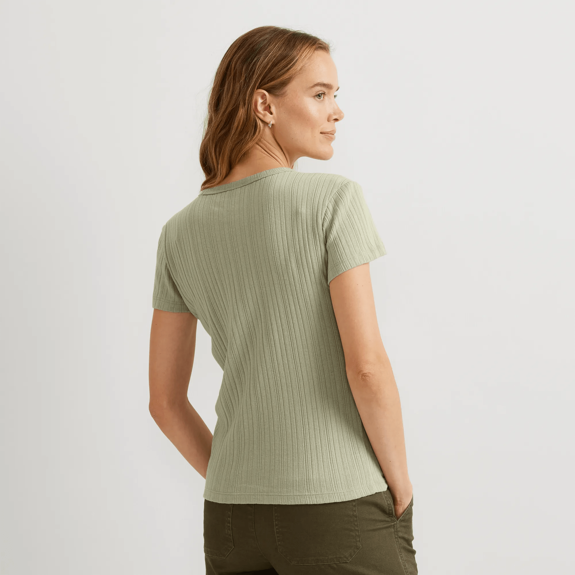 Women's Meadowood Rib Short-Sleeve T-Shirt - Image 2
