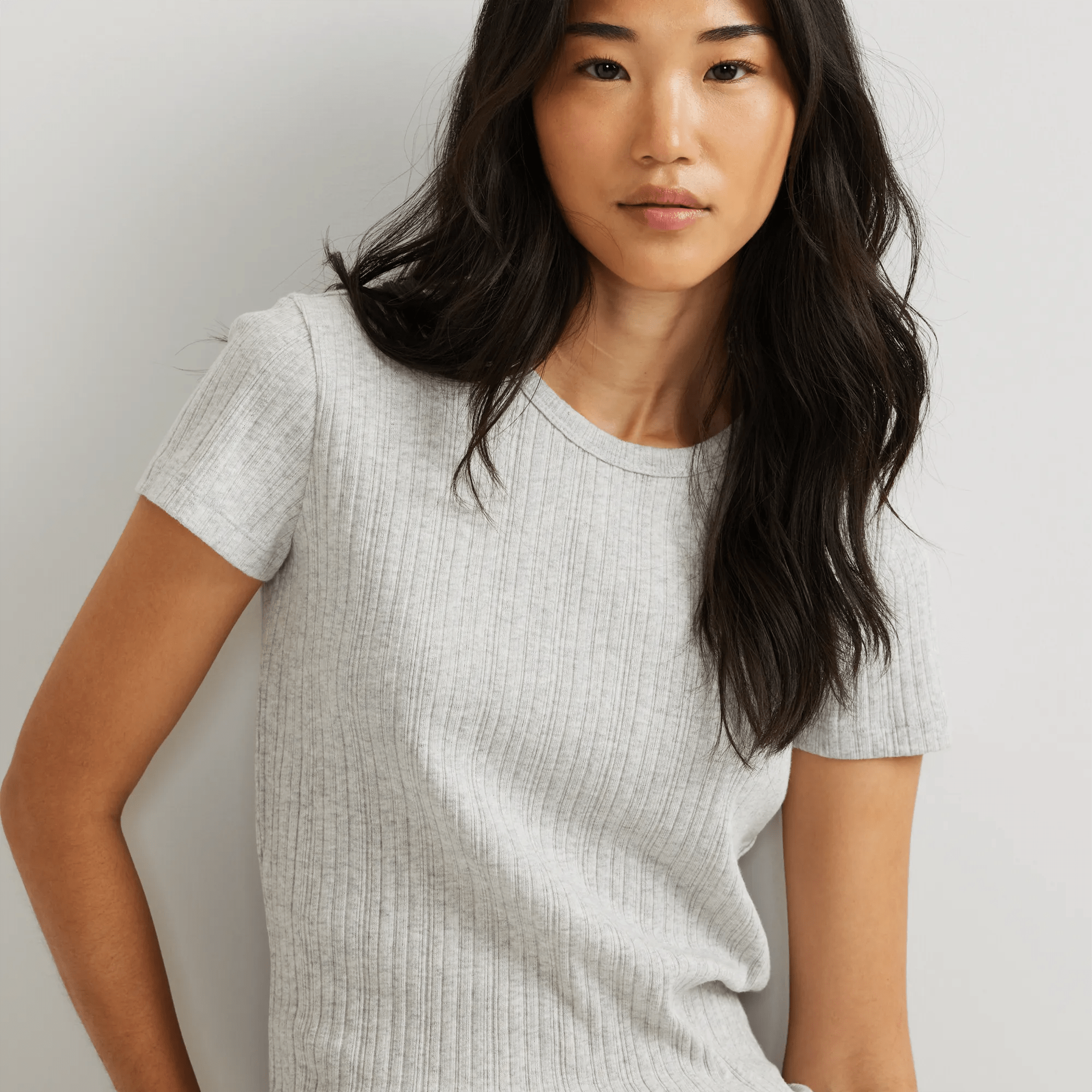 Women's Meadowood Rib Short-Sleeve T-Shirt - Image 3