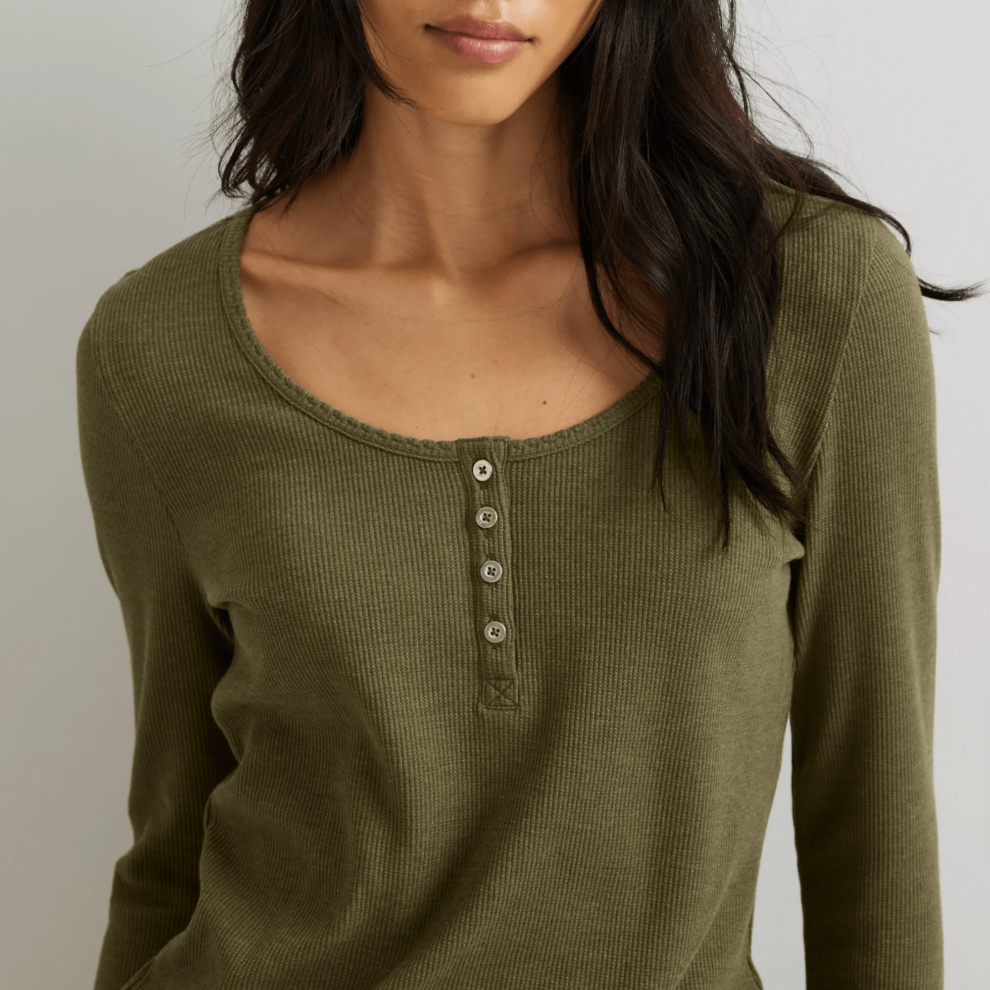 Women's Infinity Thermal Henley - Image 3
