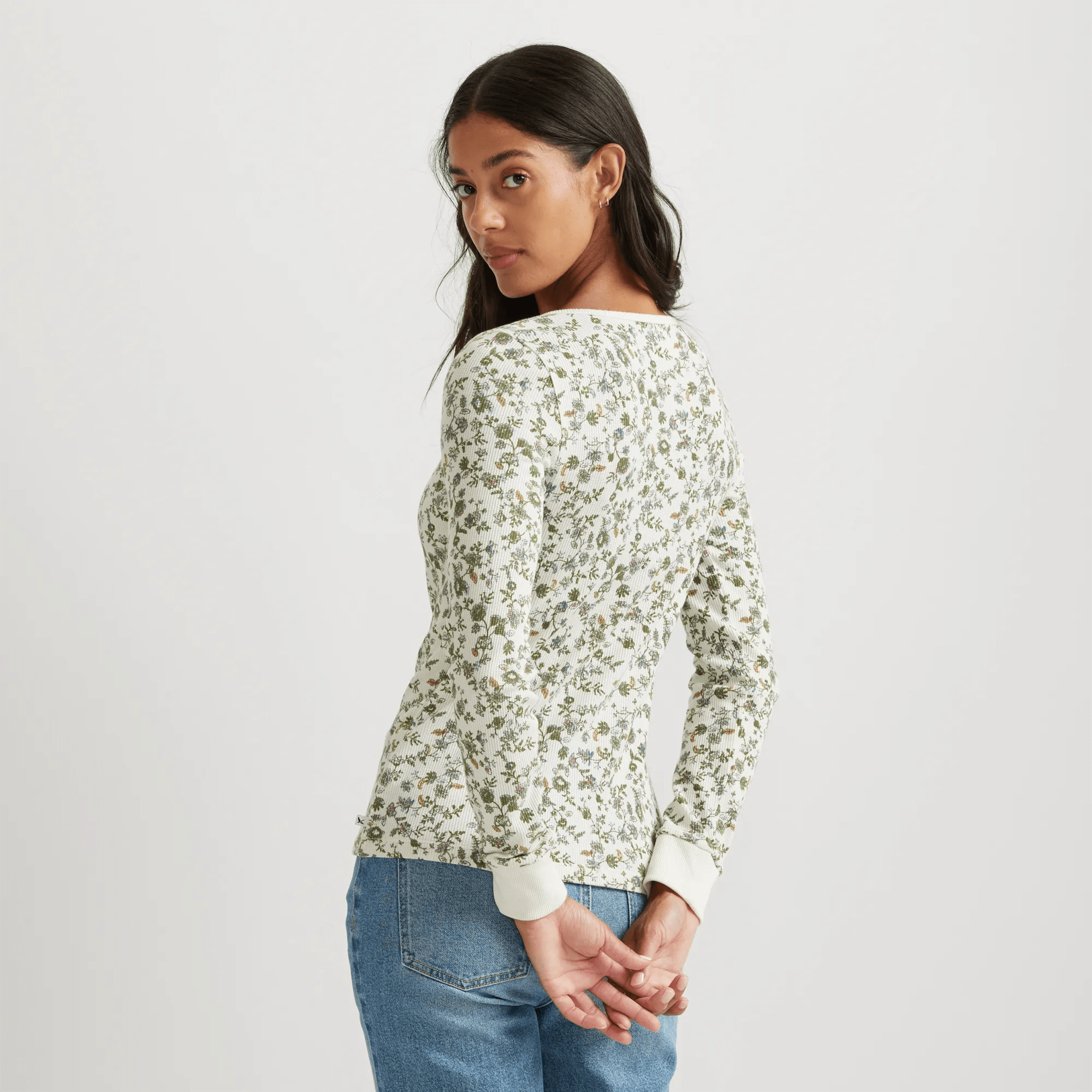 Women's Infinity Thermal Henley - Image 2