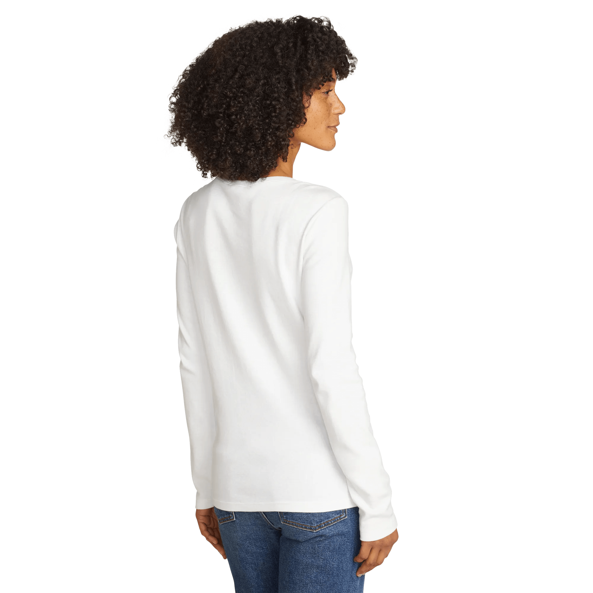 Women's Favorite Long-Sleeve Crewneck T-Shirt - Image 2