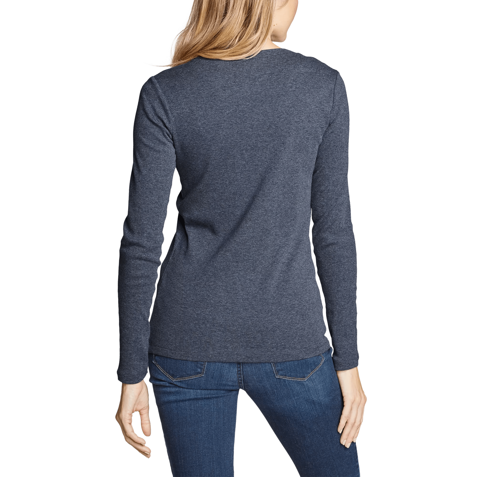 Women's Favorite Long-Sleeve Crewneck T-Shirt - Image 2