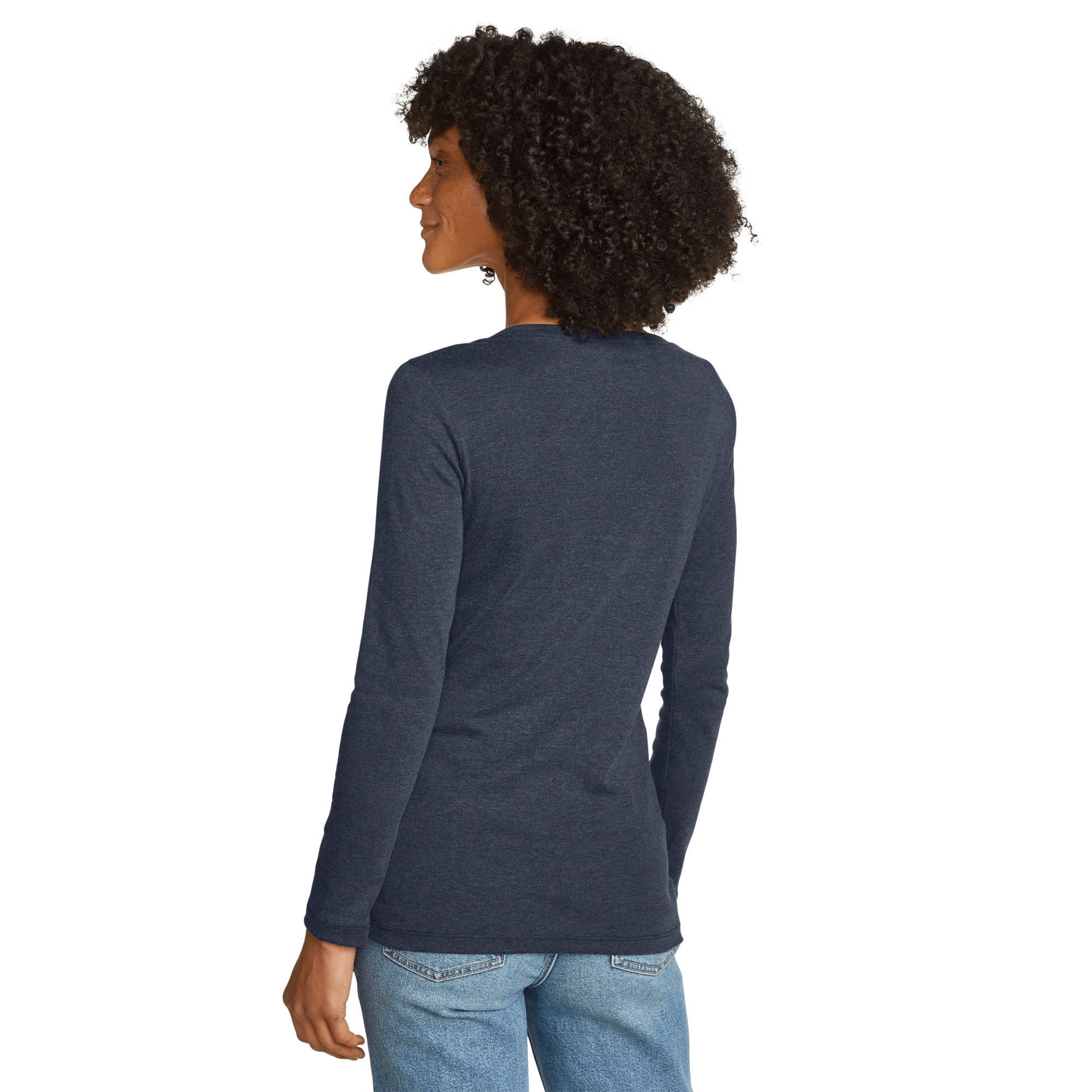 Women's Favorite Long-Sleeve V-Neck T-Shirt - Image 2