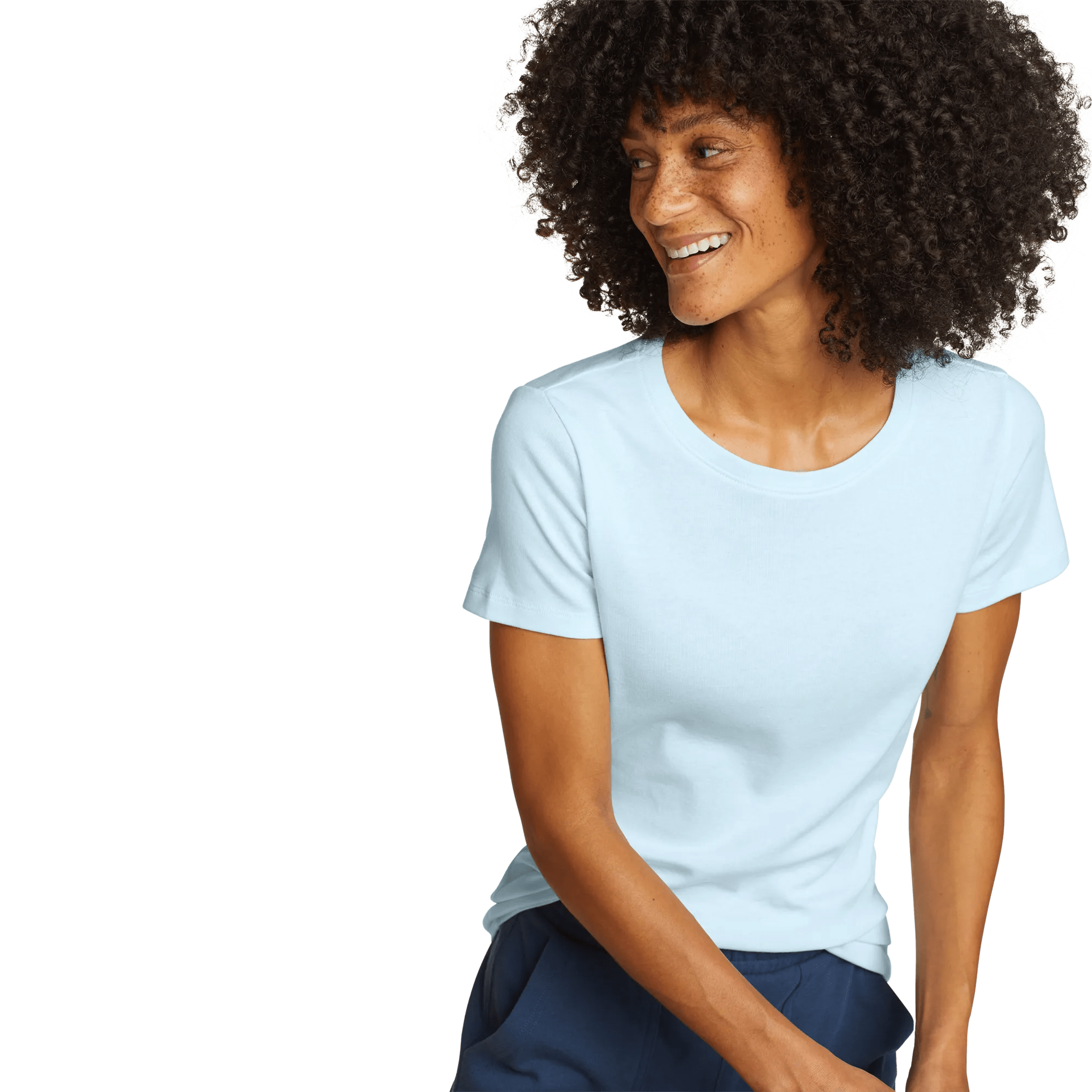 Women's Favorite Short-Sleeve Crewneck T-Shirt - Image 3